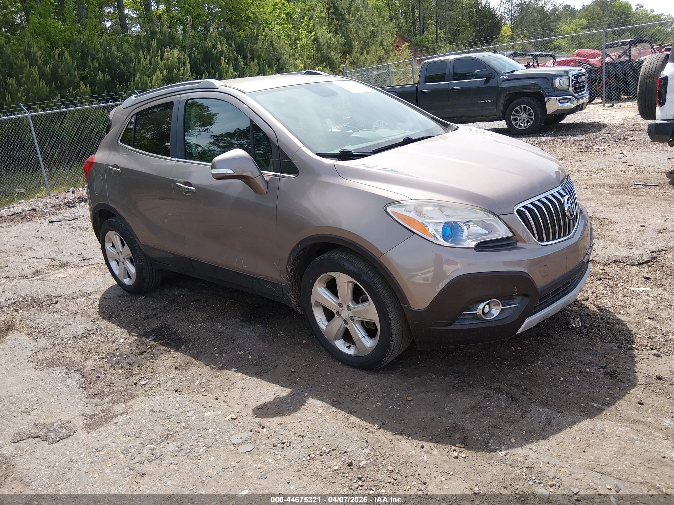 2015 Buick Encore Convenience, VIN KL4CJBSB9FB152659 — Front end