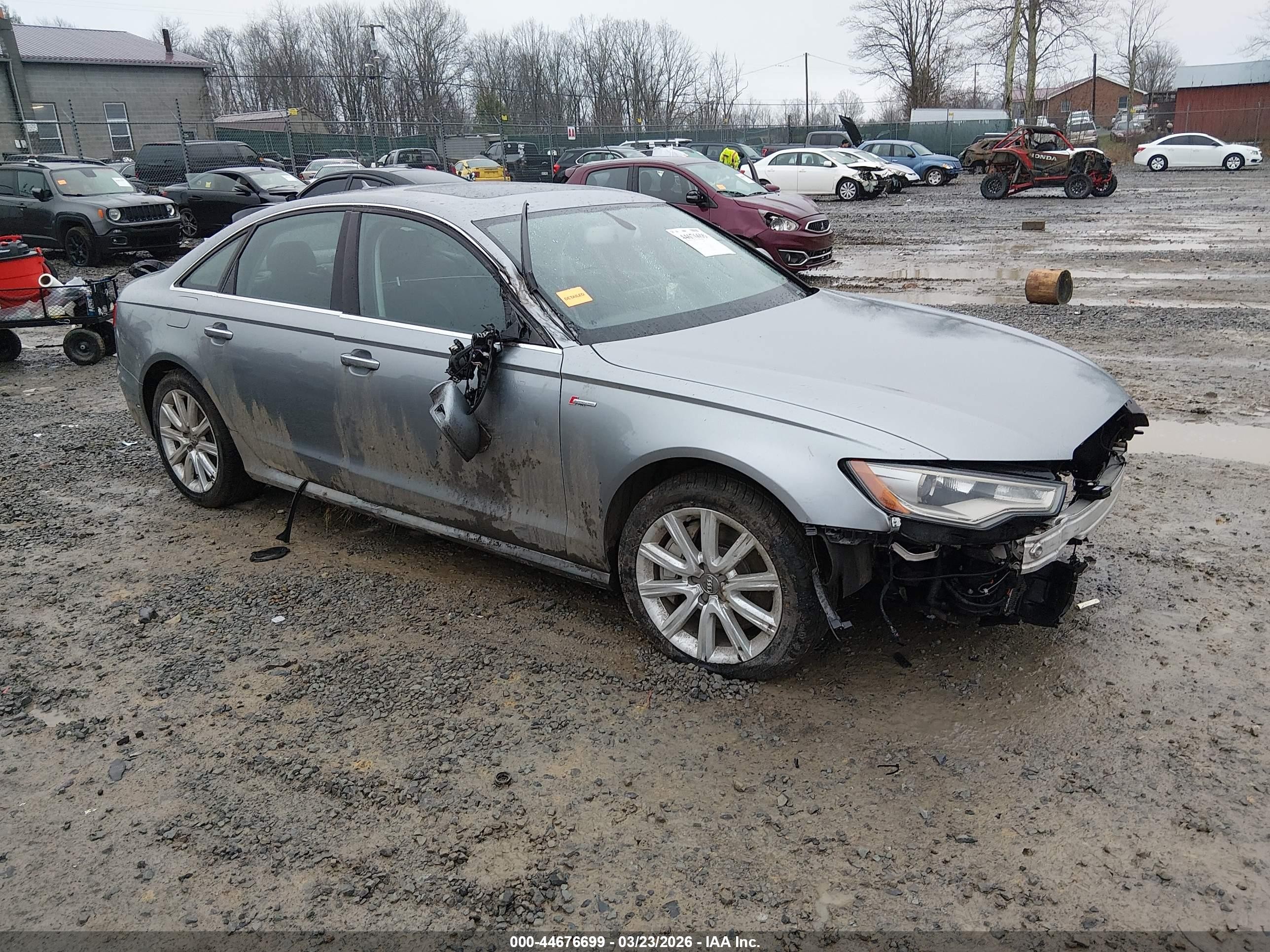 2015 Audi A6 Premium Plus, VIN WAUFGAFC7FN012944 — Side