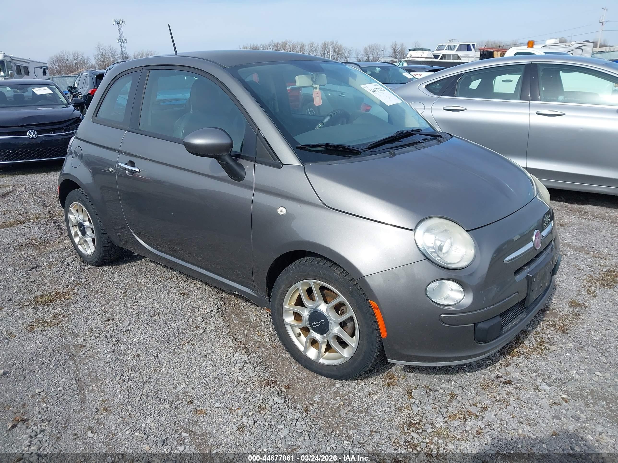2012 FIAT 500 Pop, VIN 3C3CFFAR6CT124510 — Normal wear