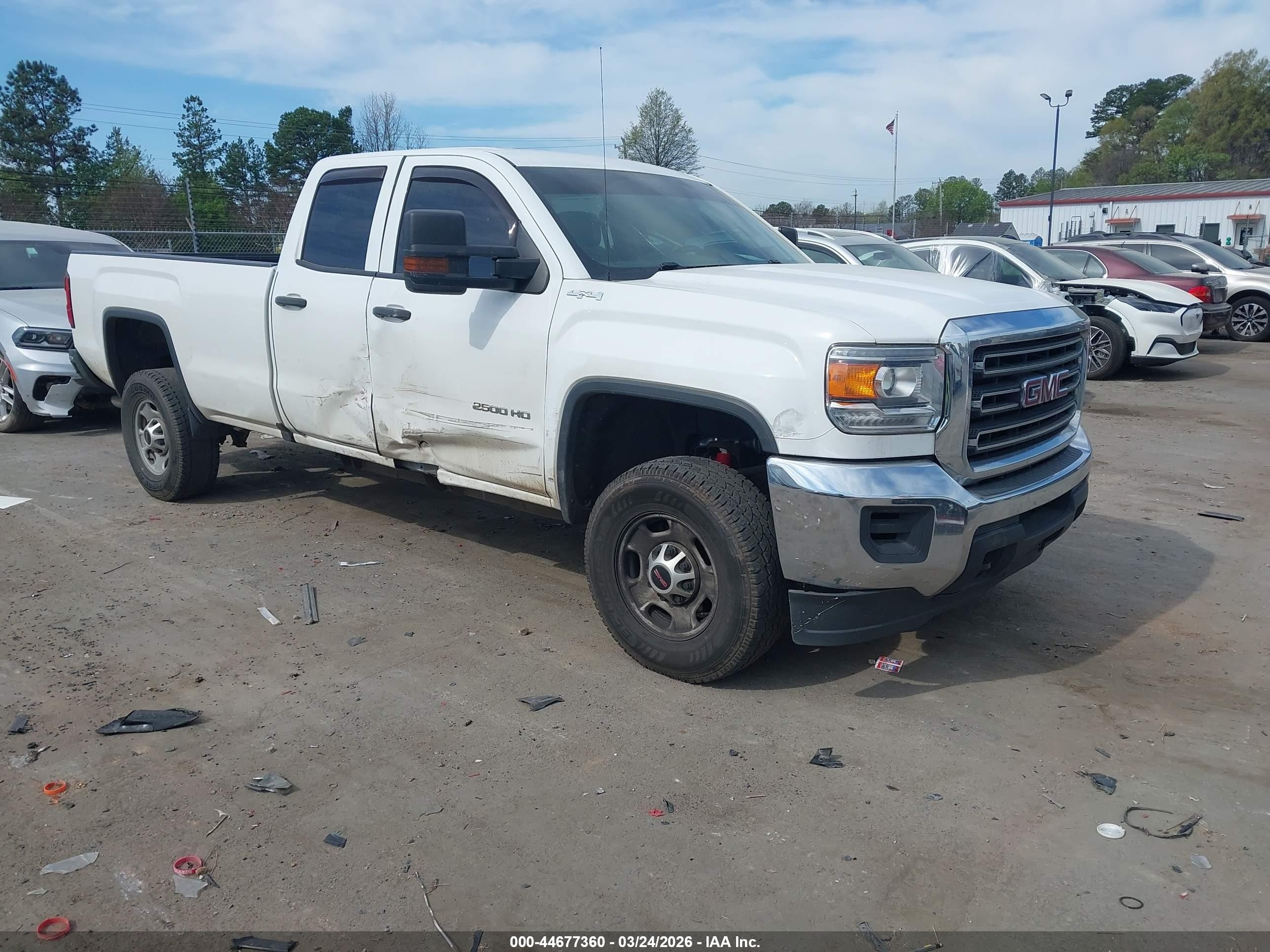 2019 GMC Sierra 2500HD, VIN 2GT22NEGXK1161243 — Side