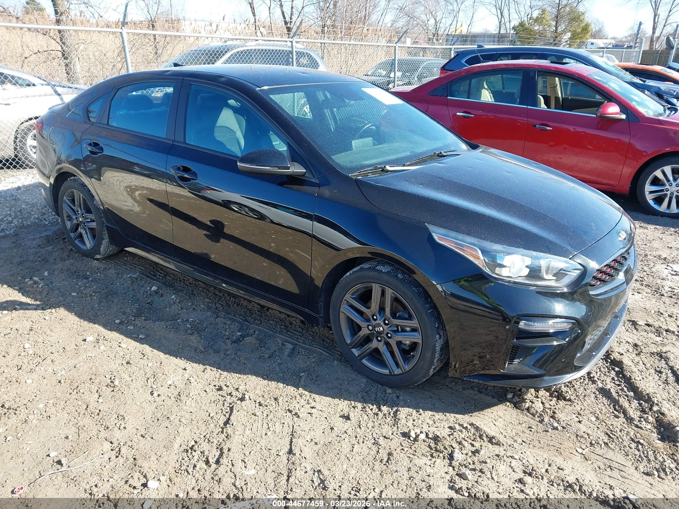 2021 Kia Forte GT-Line, VIN 3KPF34AD7ME283228 — Hail