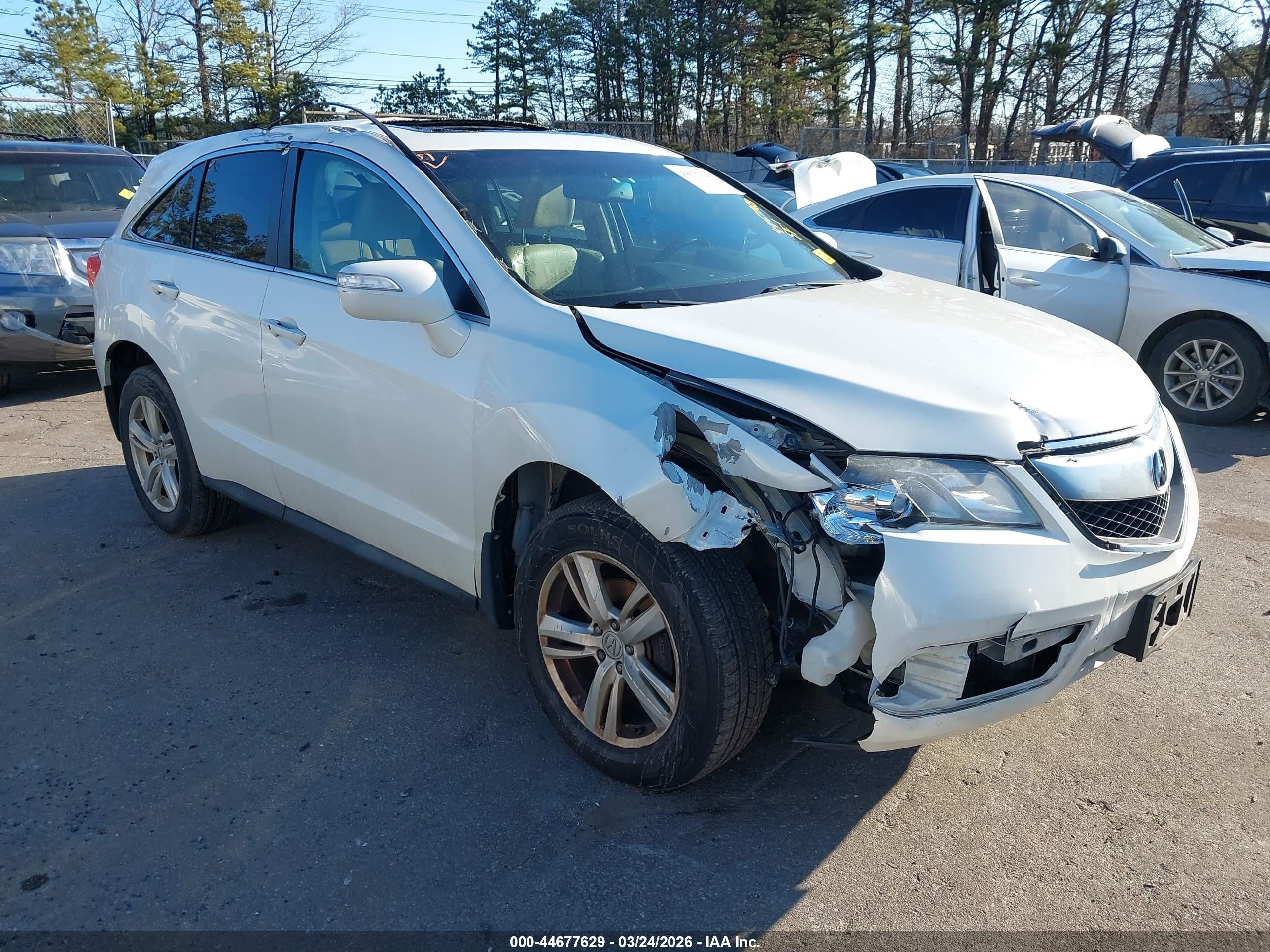 2014 Acura RDX, VIN 5J8TB4H36EL025134 — Крыша