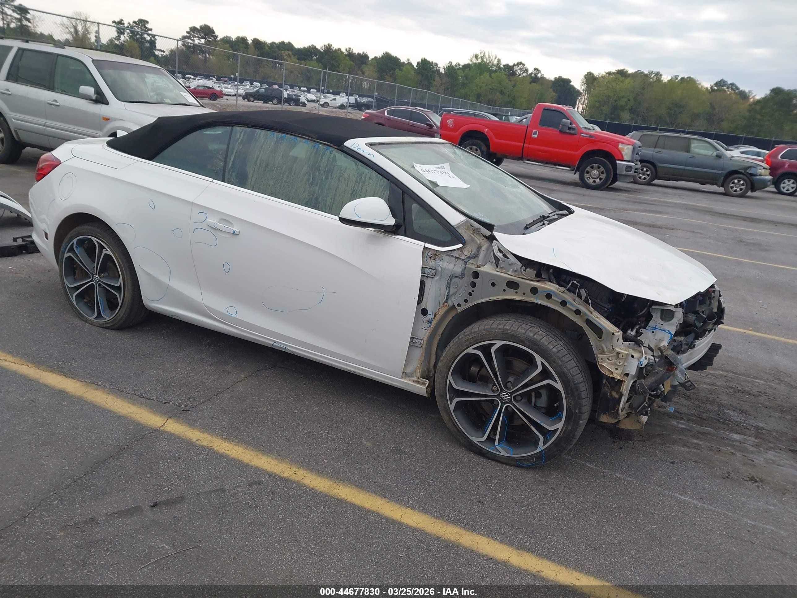 2017 Buick Cascada, VIN W04WG3N54HG093663 — Front end