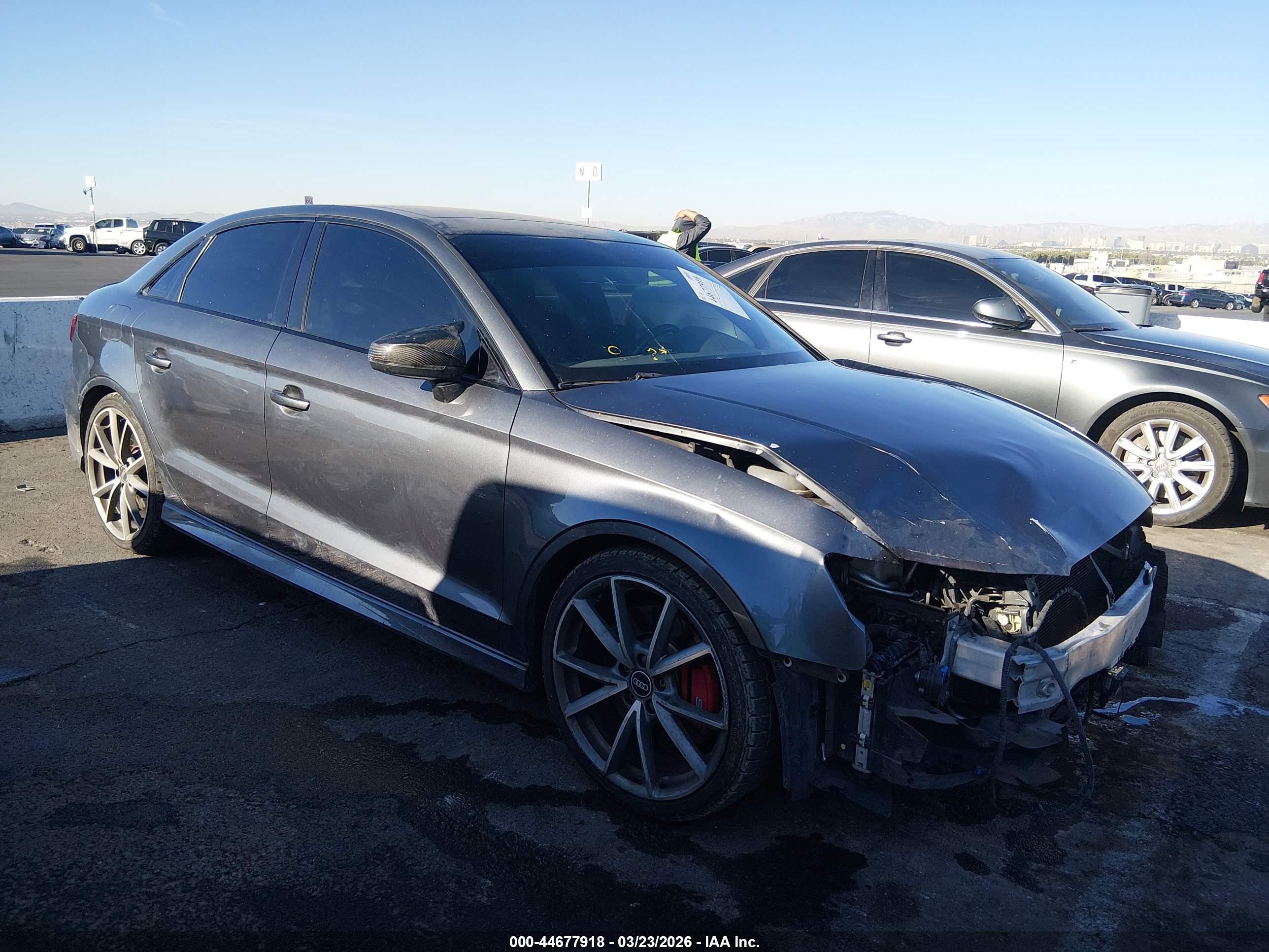 2018 Audi S3 Premium Plus, VIN WAUB1GFF1J1006330 — Front end
