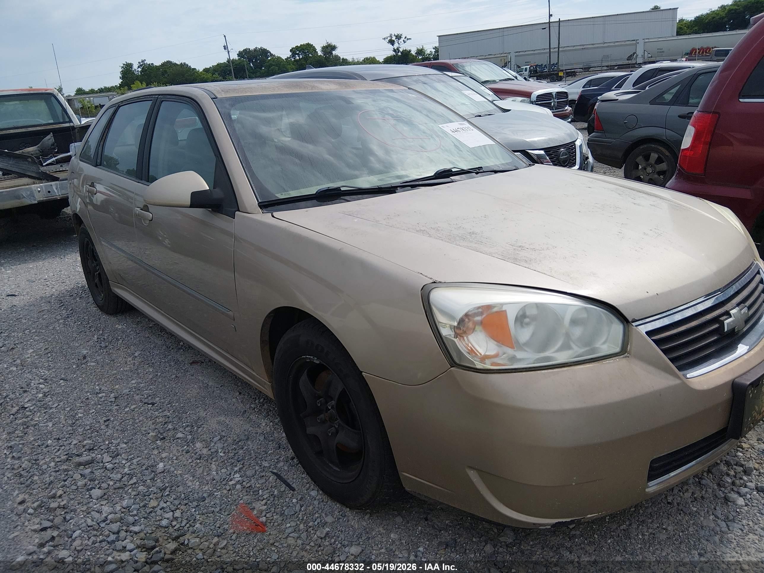 2006 Chevrolet Malibu Maxx LT, VIN 1G1ZT63836F116441 — Rear end