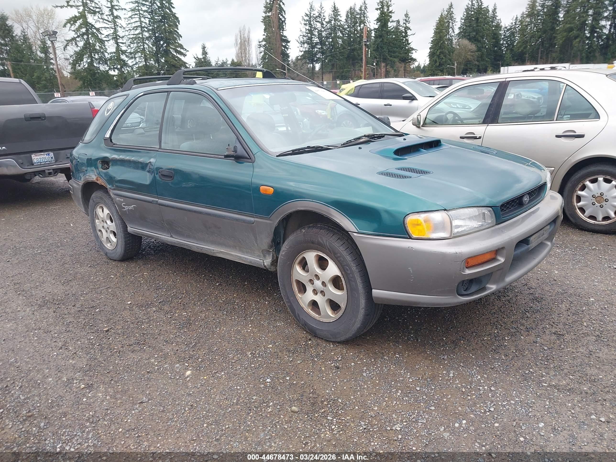 1998 Subaru Impreza Outback Special Sports, VIN JF1GF4852WG810479 — Side