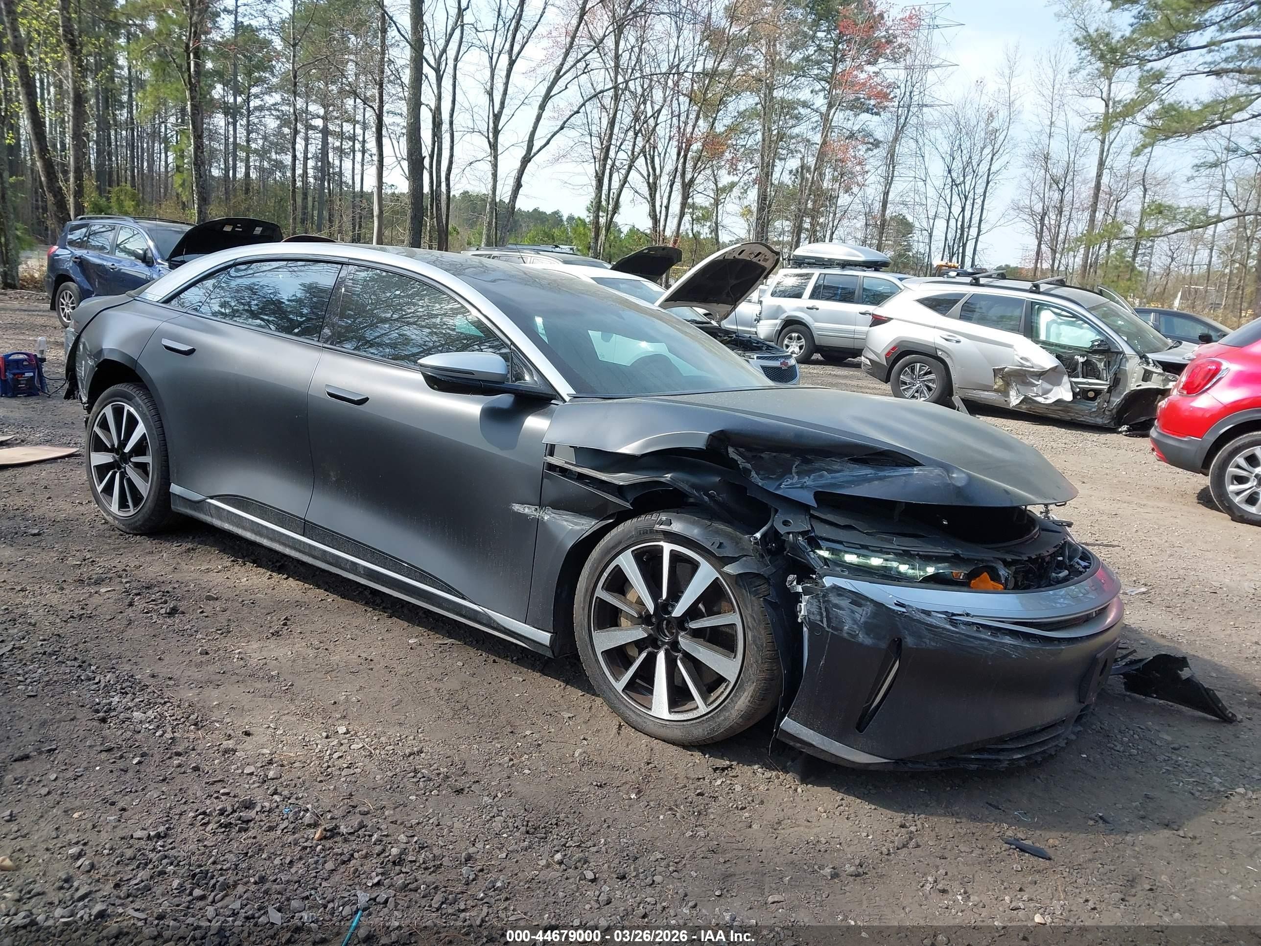 2022 Lucid Air Grand Touring, VIN 50EA1GBA0NA004465 — All over