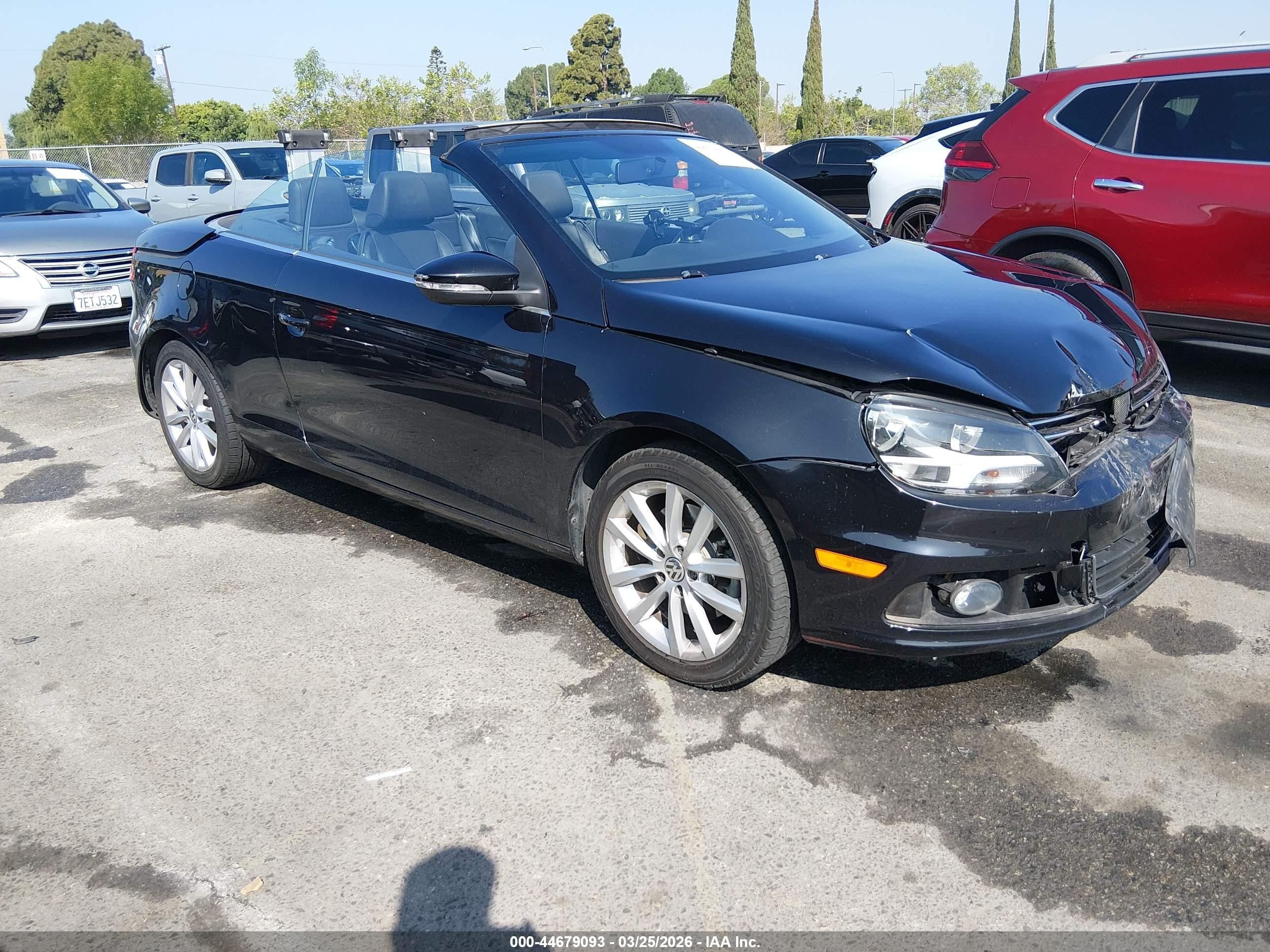 2014 Volkswagen Eos Komfort, VIN WVWBW8AH5EV005697 — All over
