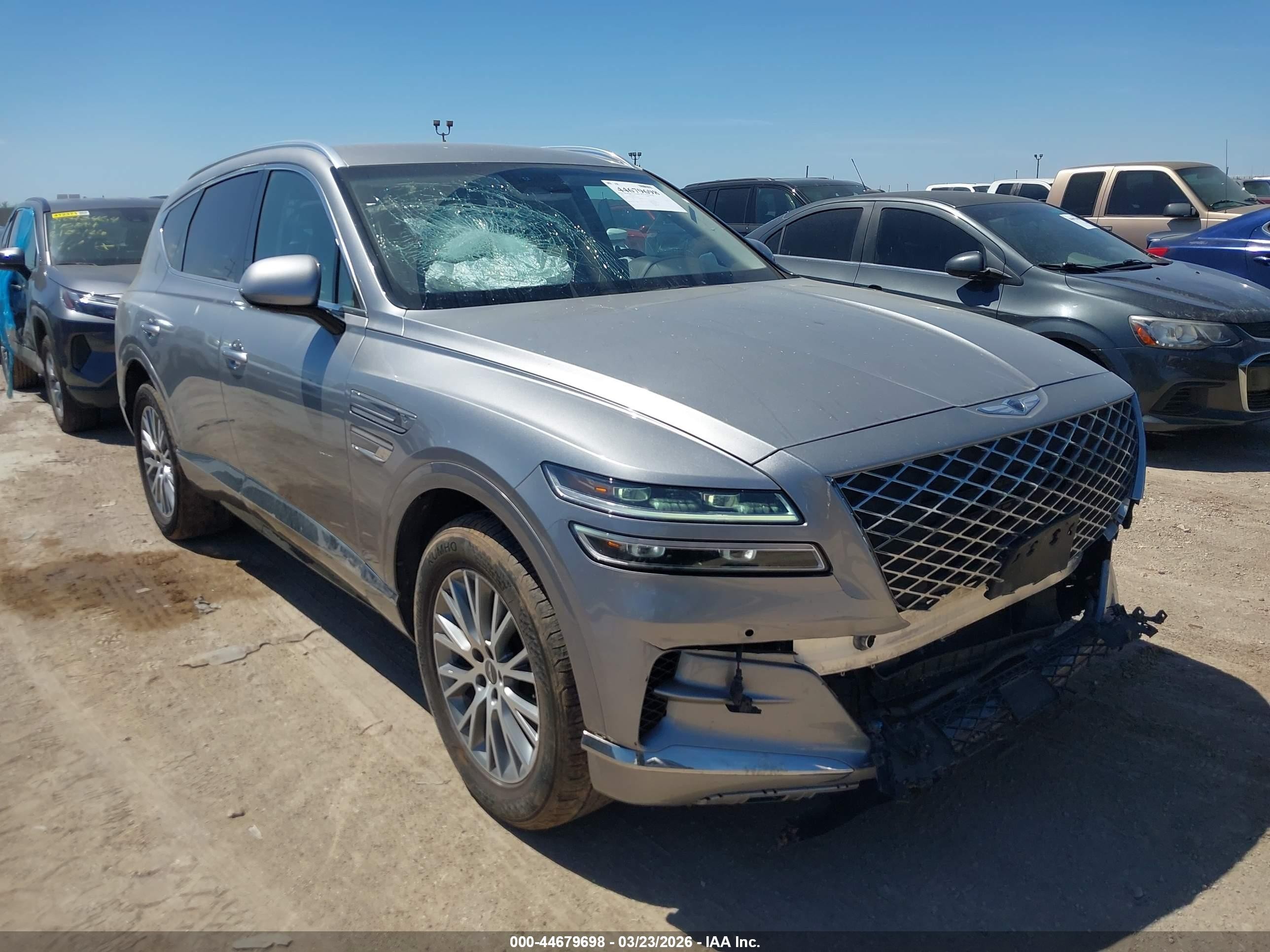 2024 Genesis GV80, VIN KMUHBDSB6RU177478 — Front end