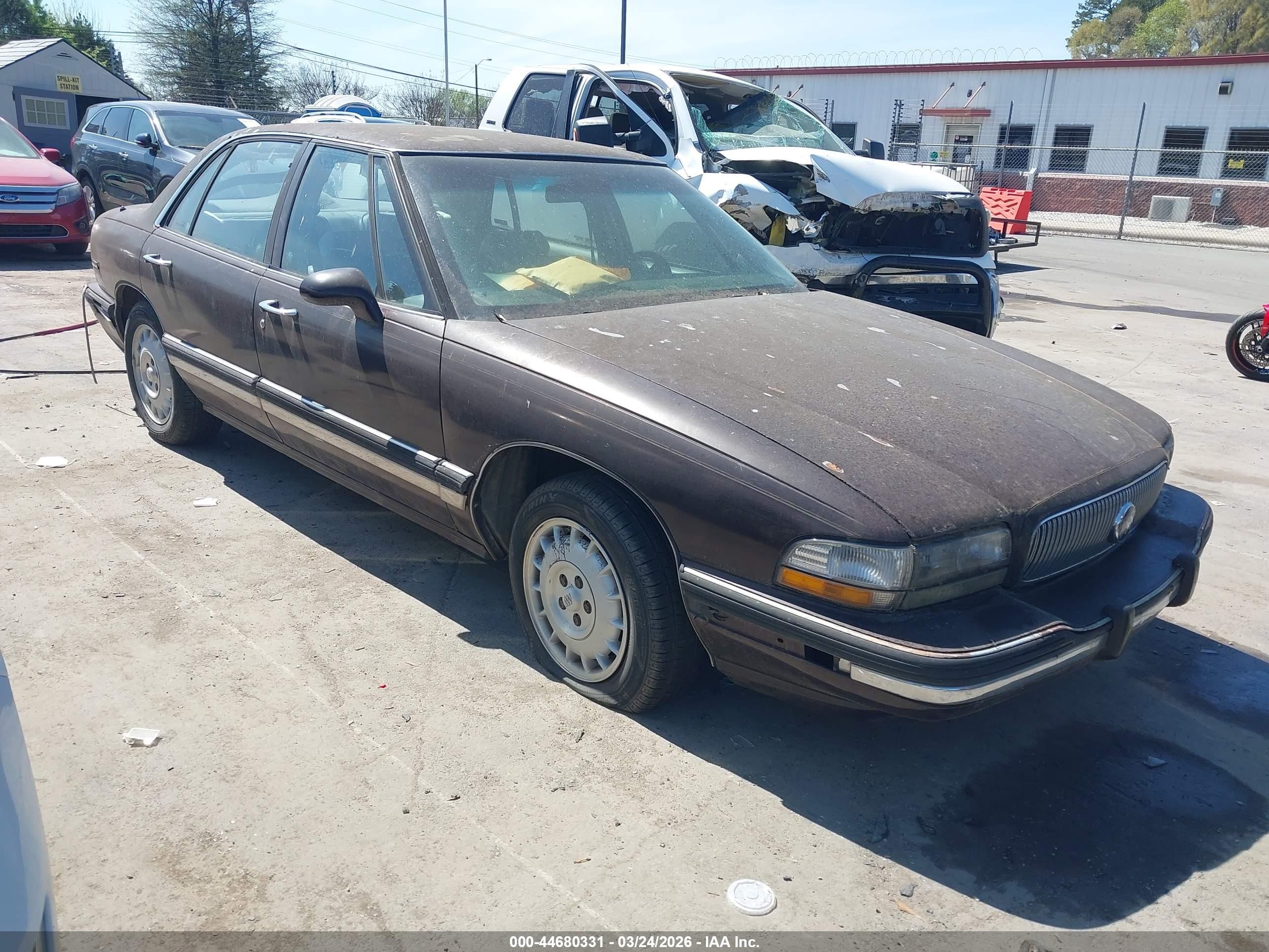1994 Buick LeSabre Limited, VIN 1G4HR52L0RH455549 — Engine fire