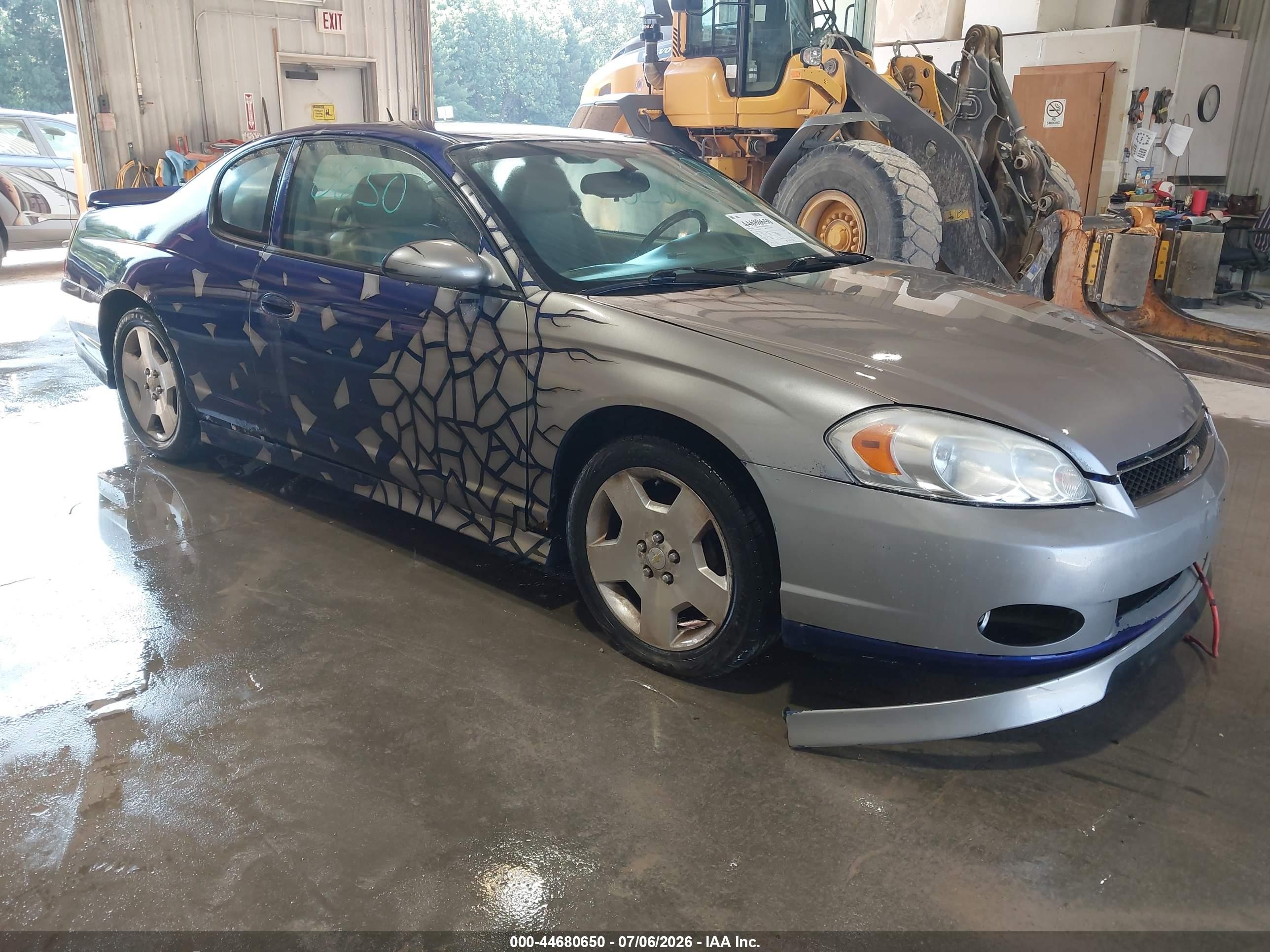 2007 Chevrolet Monte Carlo SS, VIN 2G1WL15C179175148 — Front end