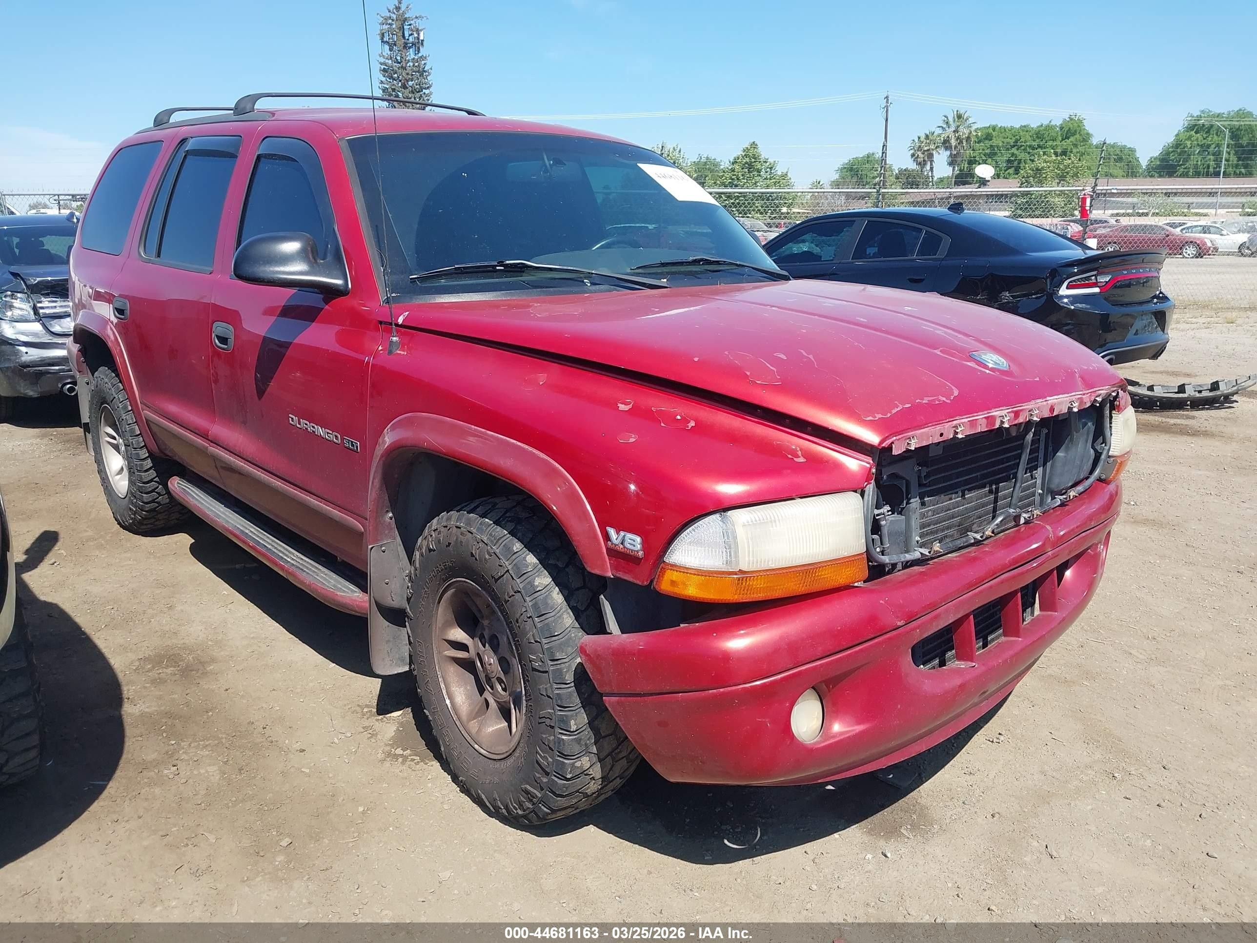 1998 Dodge Durango, VIN 1B4HS28Y3WF157432 — Front end