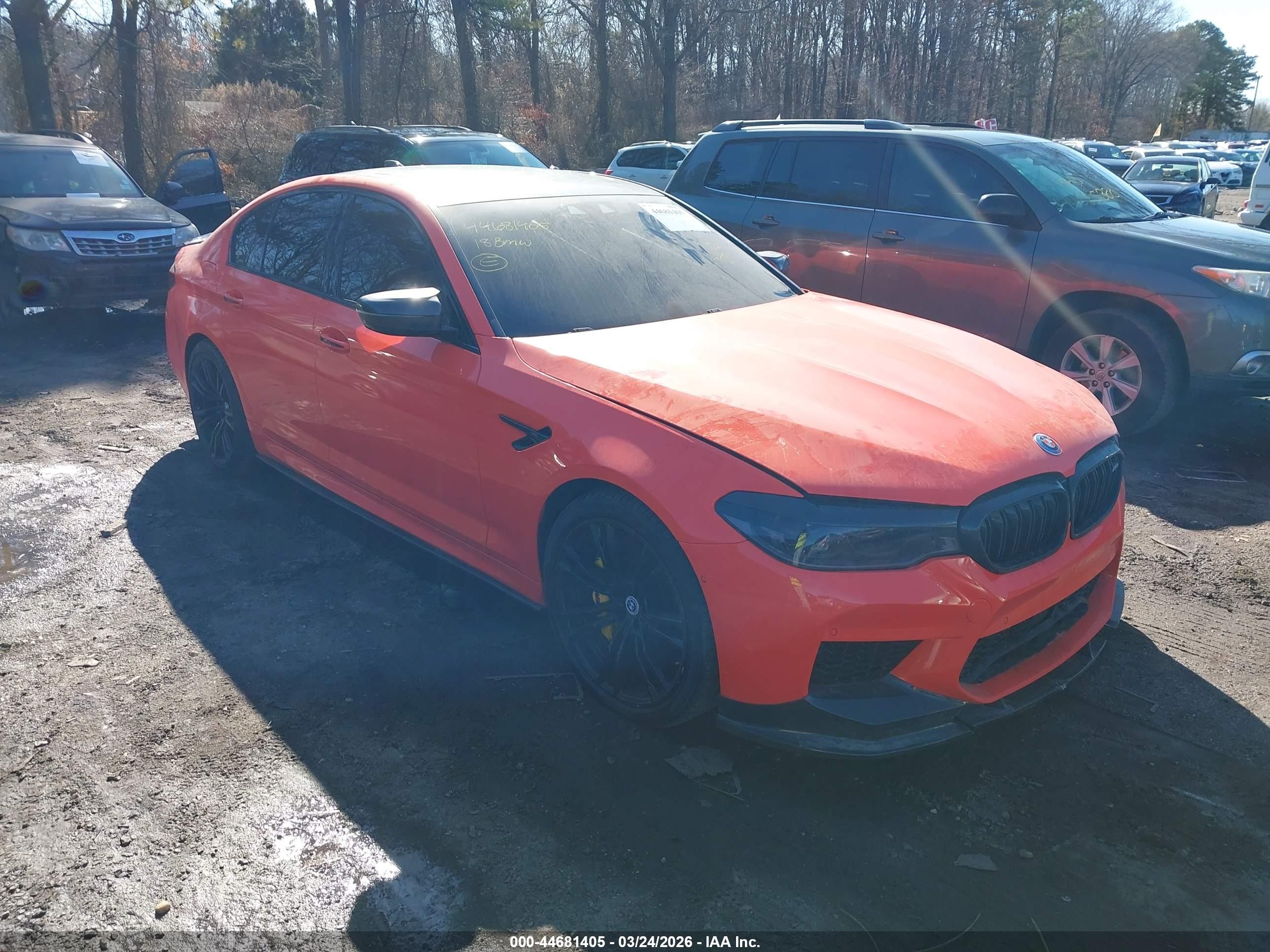 2018 BMW M5, VIN WBSJF0C57JB283411 — Undercarriage