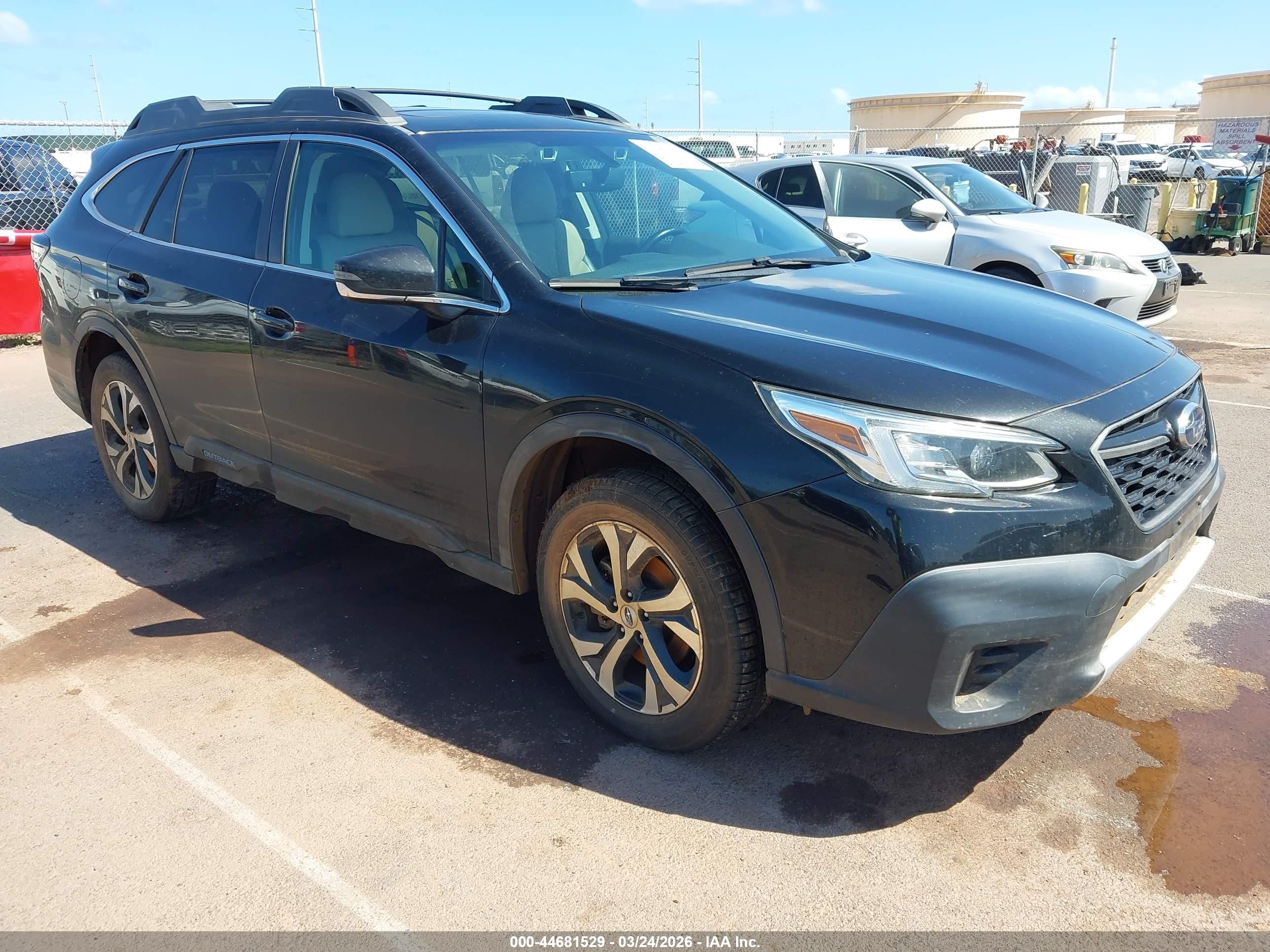 2020 Subaru Outback Limited, VIN 4S4BTANC0L3236543 — Water / flood