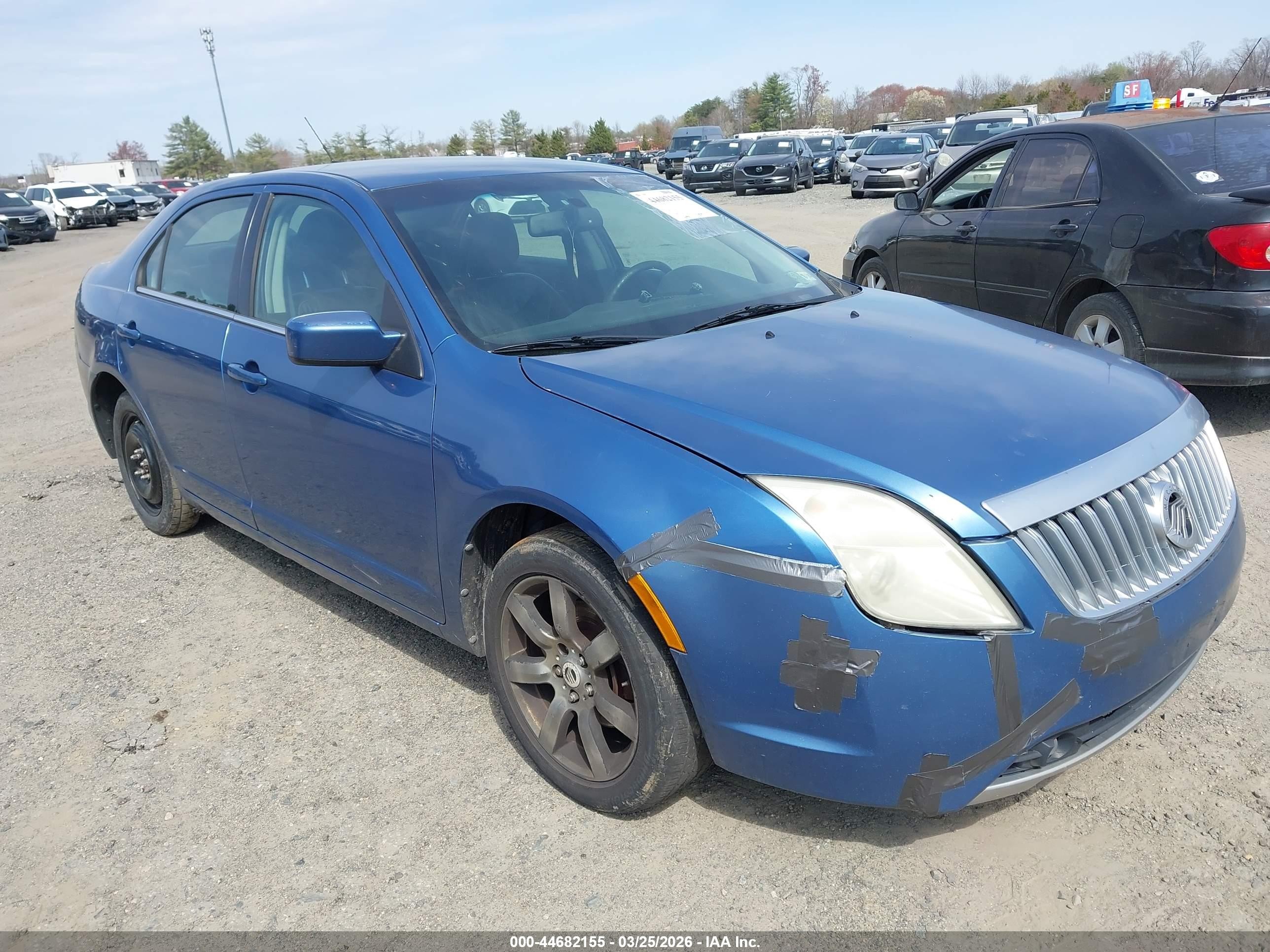 2010 Mercury Milan Premier, VIN 3MEHM0CG0AR608827 — Repossession