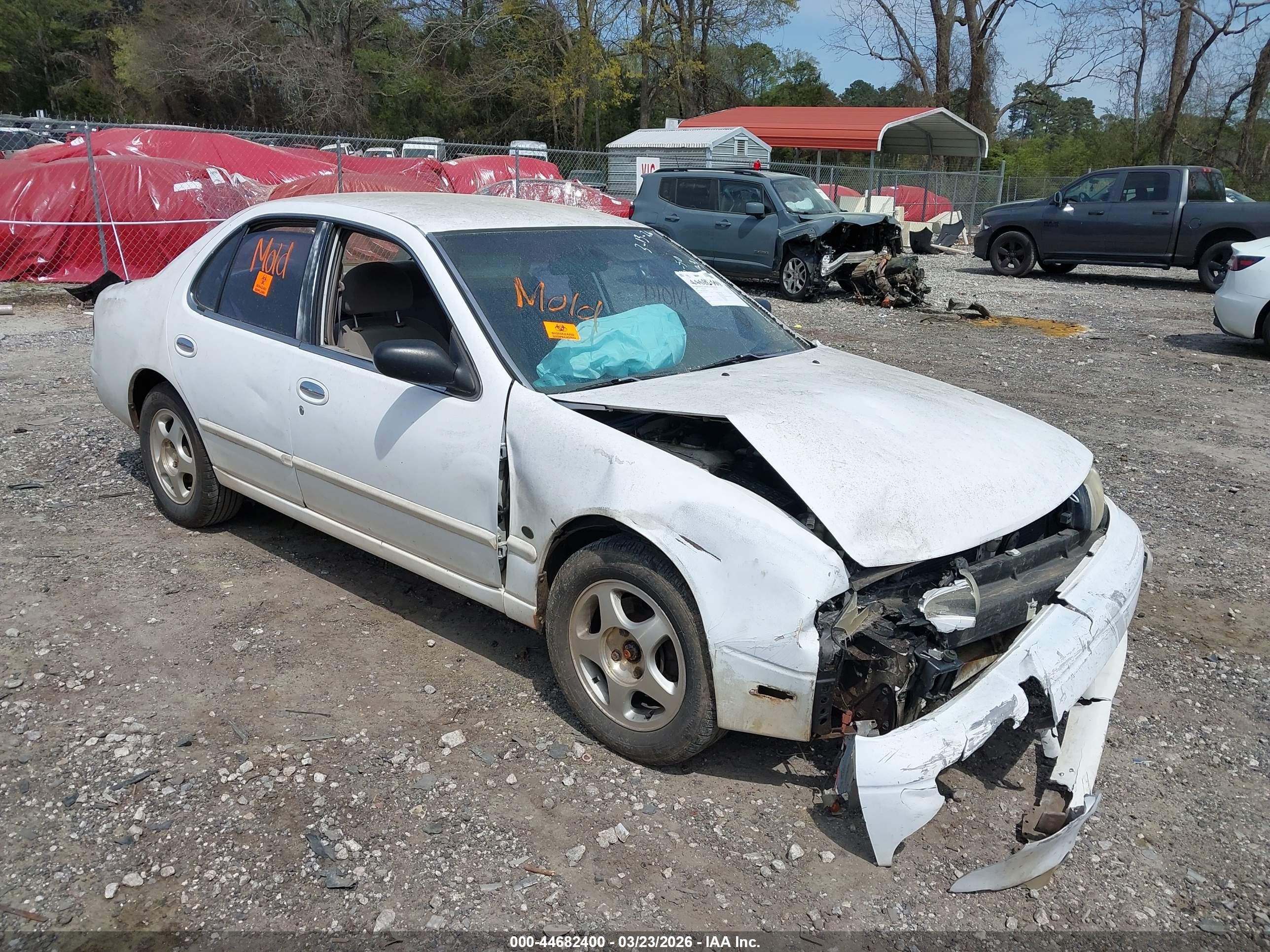 1997 Nissan Altima XE, VIN 1N4BU31D5VC281627 — Front end