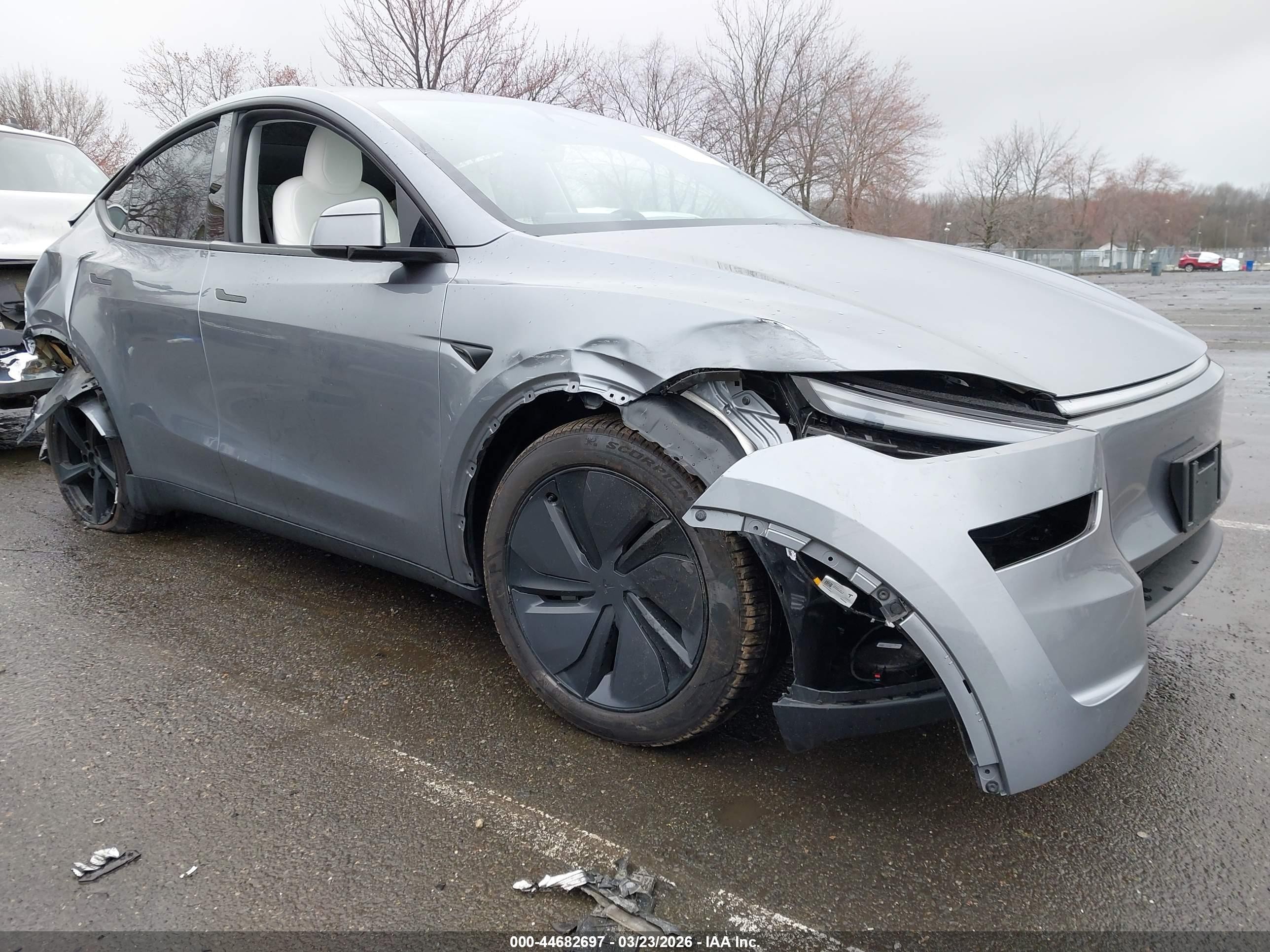 2026 Tesla Model Y Long Range Launch Series, VIN 7SAYGDEE6TA466807 — All over
