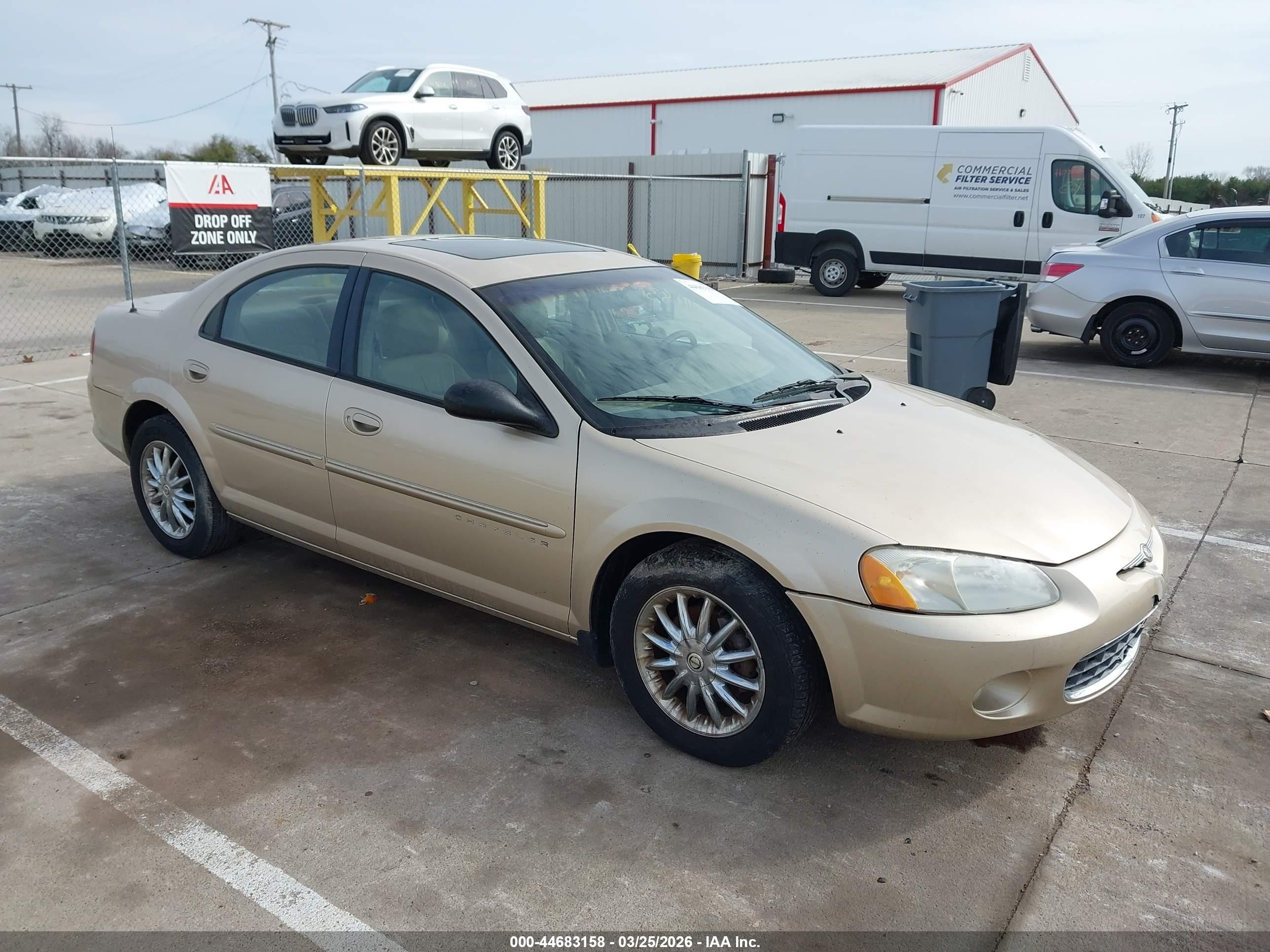 2001 Chrysler Sebring, VIN 1C3AL56U01N527869 — По всему кузову
