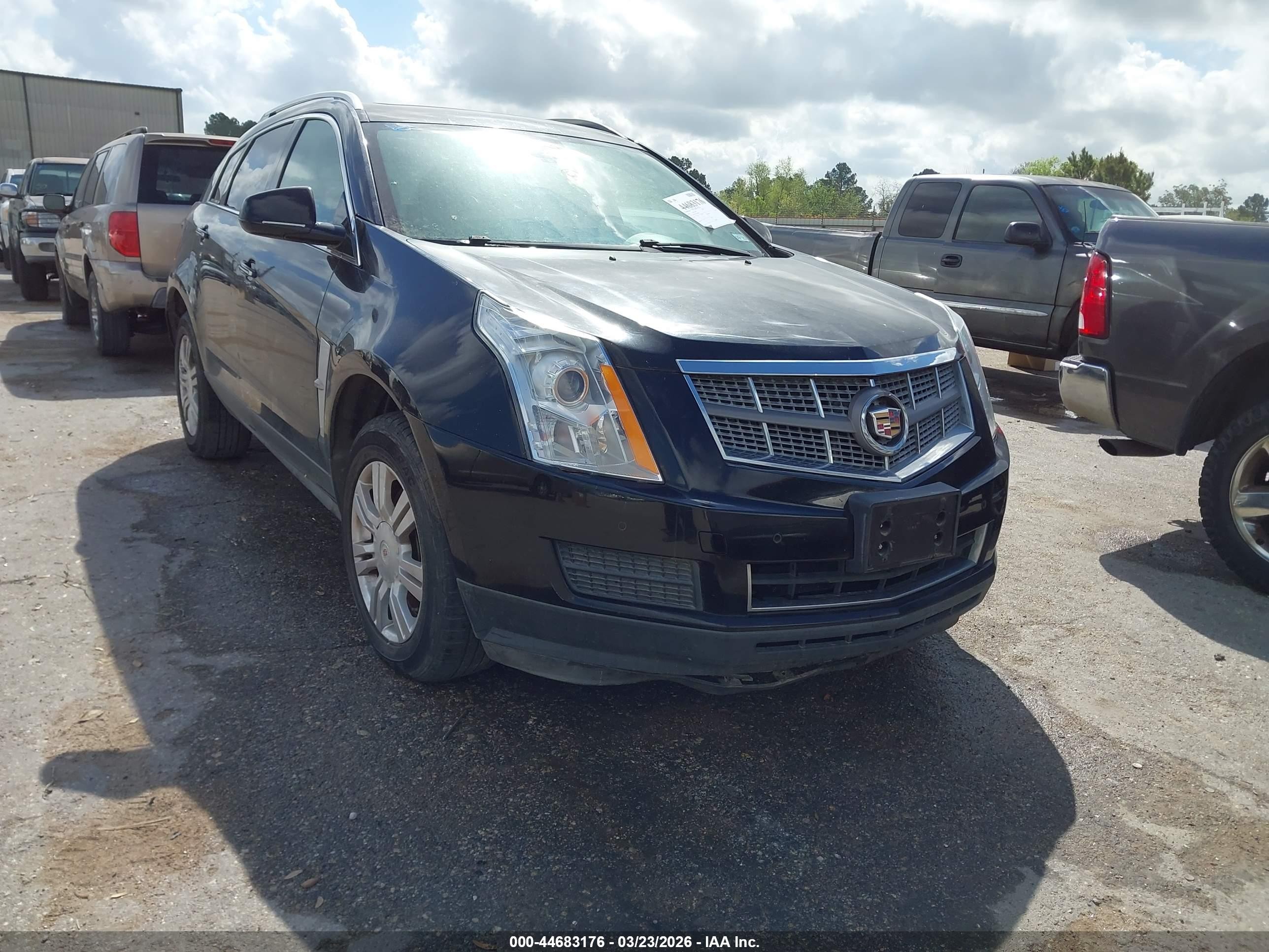 2010 Cadillac SRX Luxury Collection, VIN 3GYFNAEY2AS514498 — Biohazard / chemical