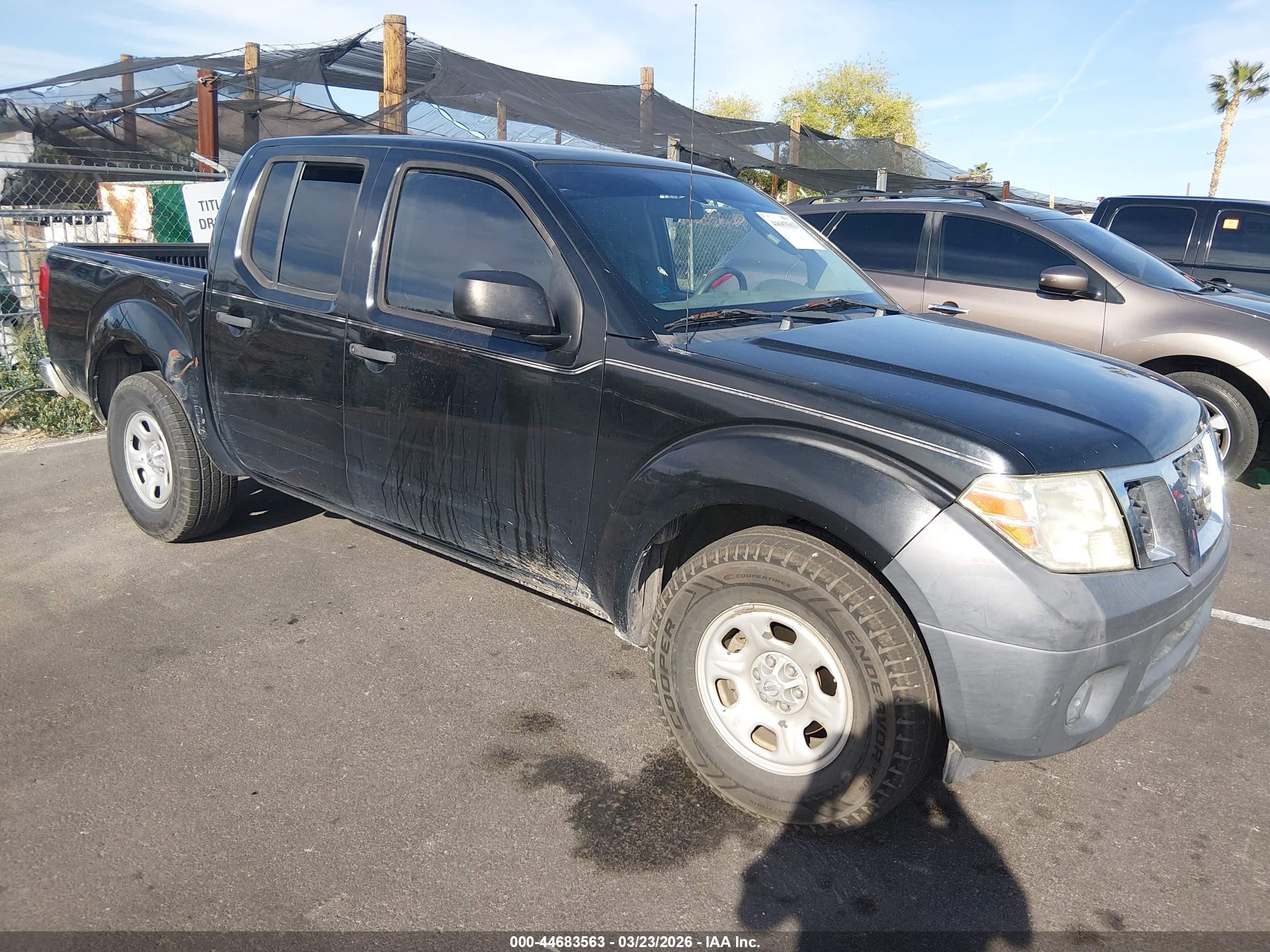 2011 Nissan Frontier SV, VIN 1N6AD0ER7BC403116 — Rear end
