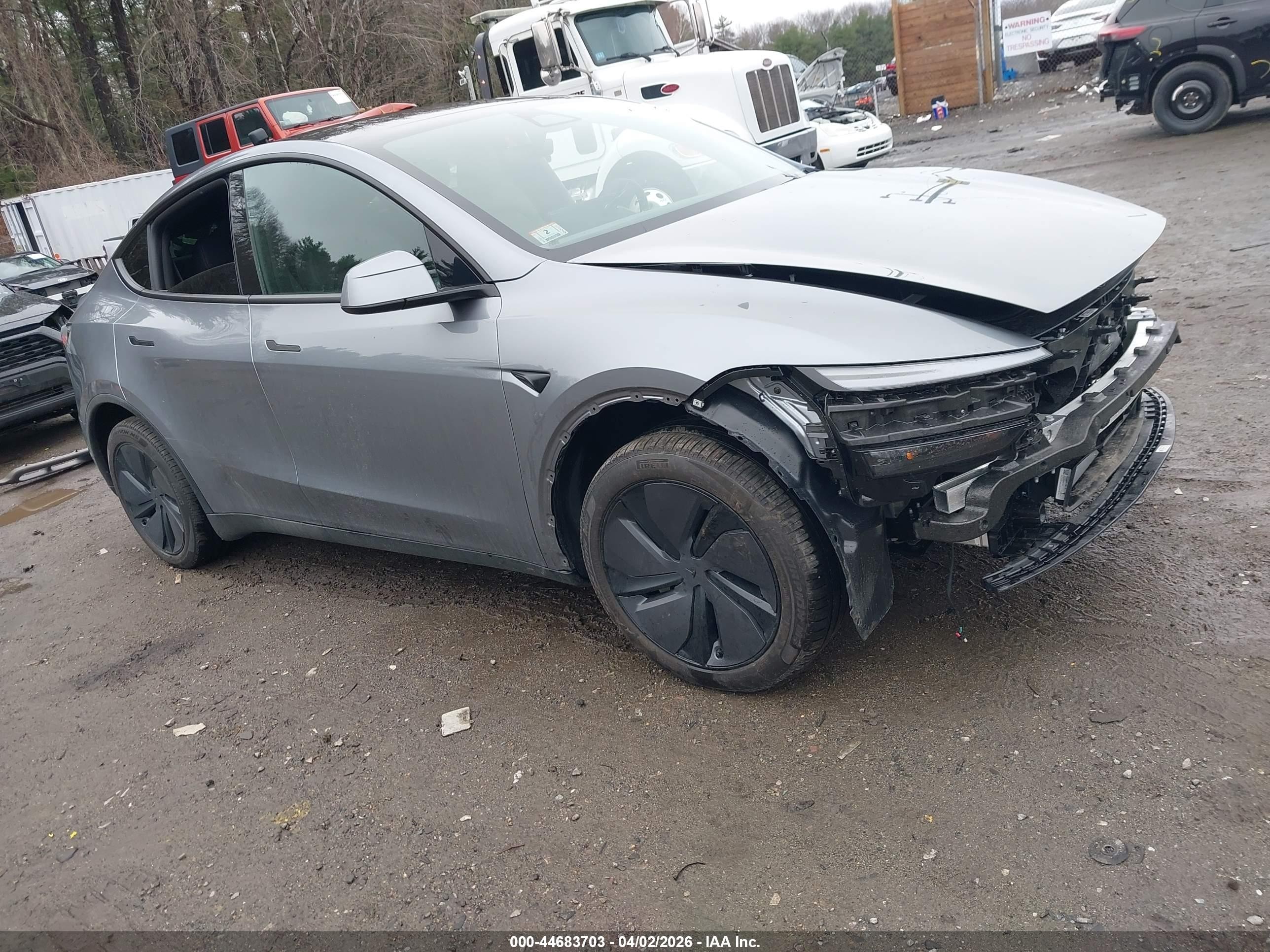 2026 Tesla Model Y Long Range Launch Series, VIN 7SAYGDEE7TA630033 — Not stated