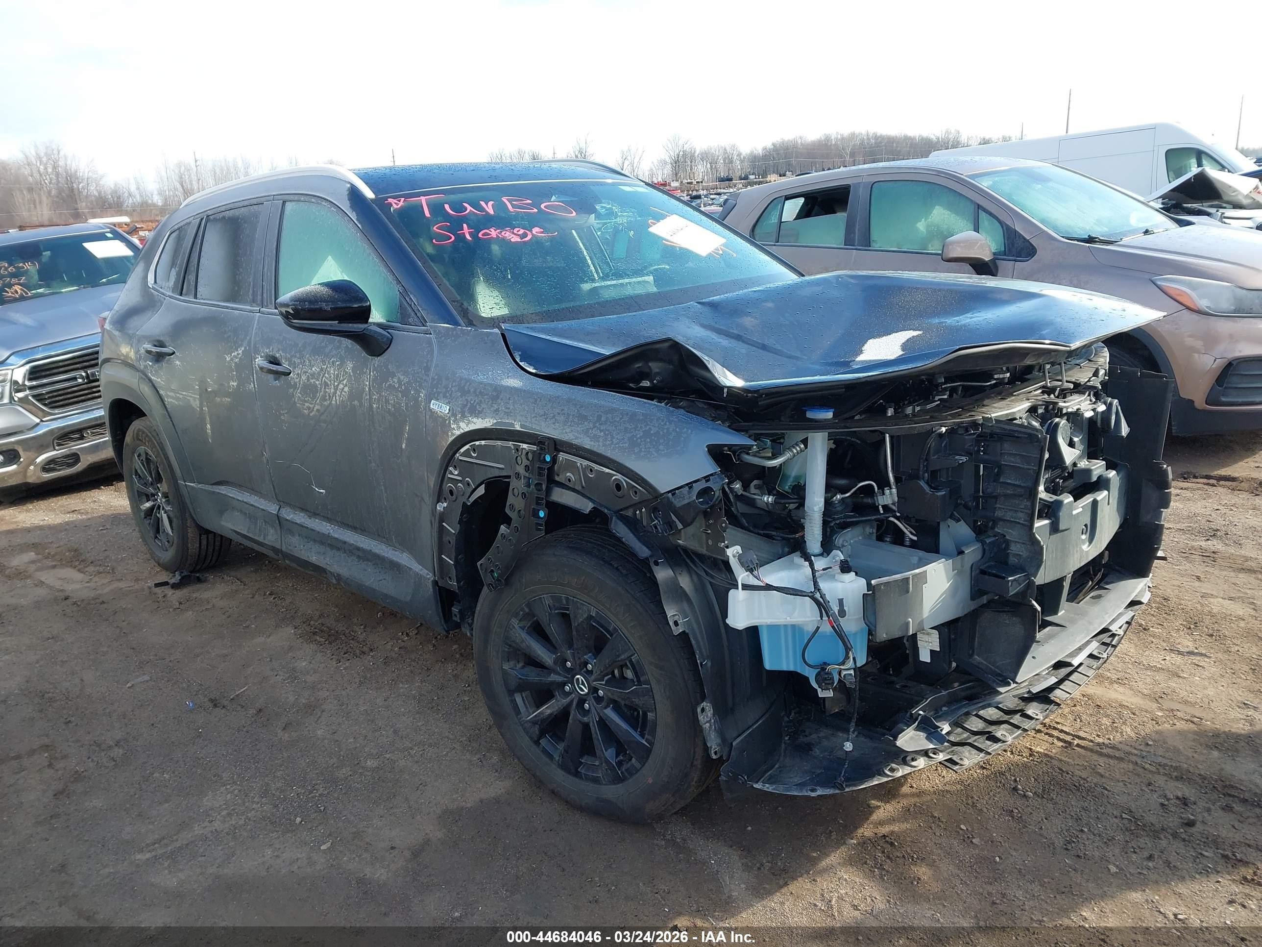 2025 Mazda CX-50 Hybrid Preferred Package, VIN 7MMVAABW2SN132533 — Front end