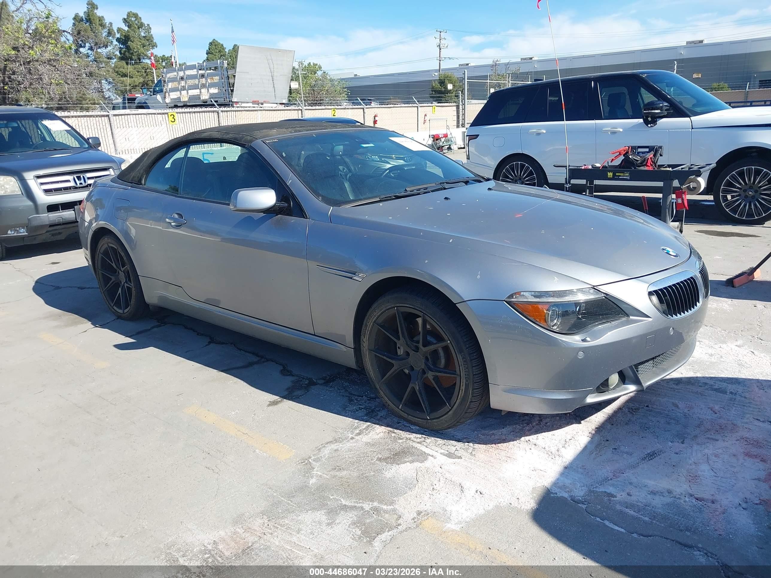 2006 BMW 6 Series 650Ci, VIN WBAEK13496CN76792 — Front end