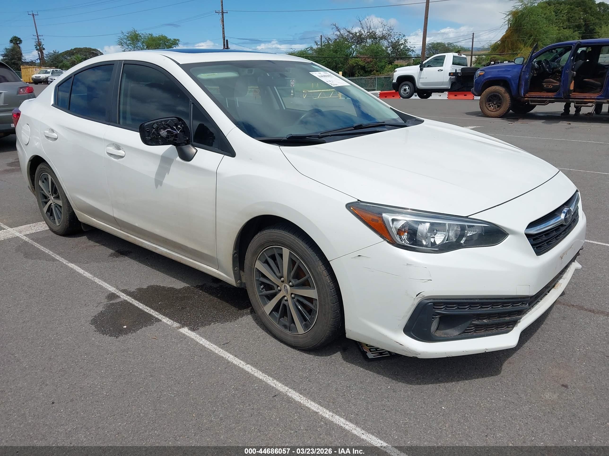 2022 Subaru Impreza Premium, VIN 4S3GKAD63N3609313 — Water / flood