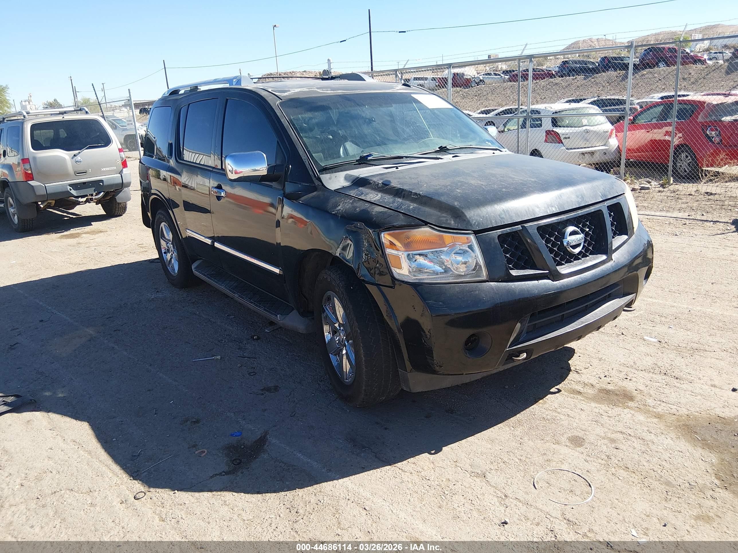 2011 Nissan Armada Platinum, VIN 5N1AA0NE2BN618752 — Side