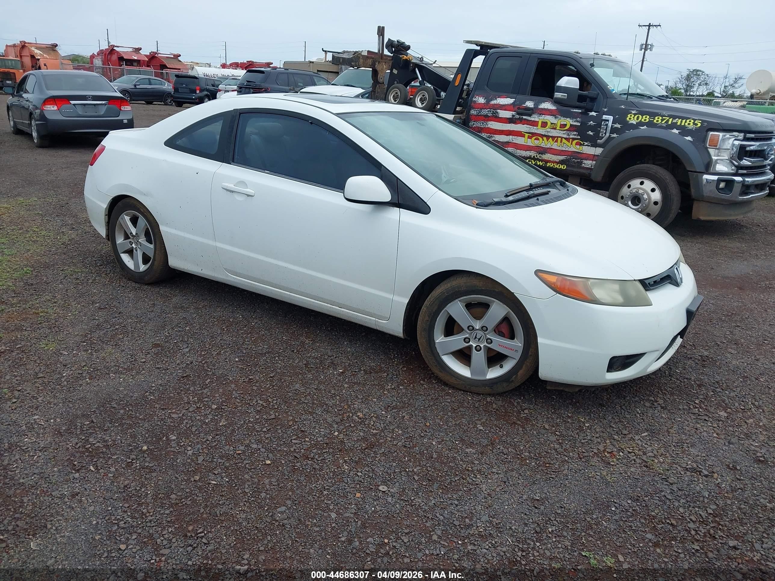 2006 Honda Civic EX, VIN 2HGFG12826H555584 — Water / flood