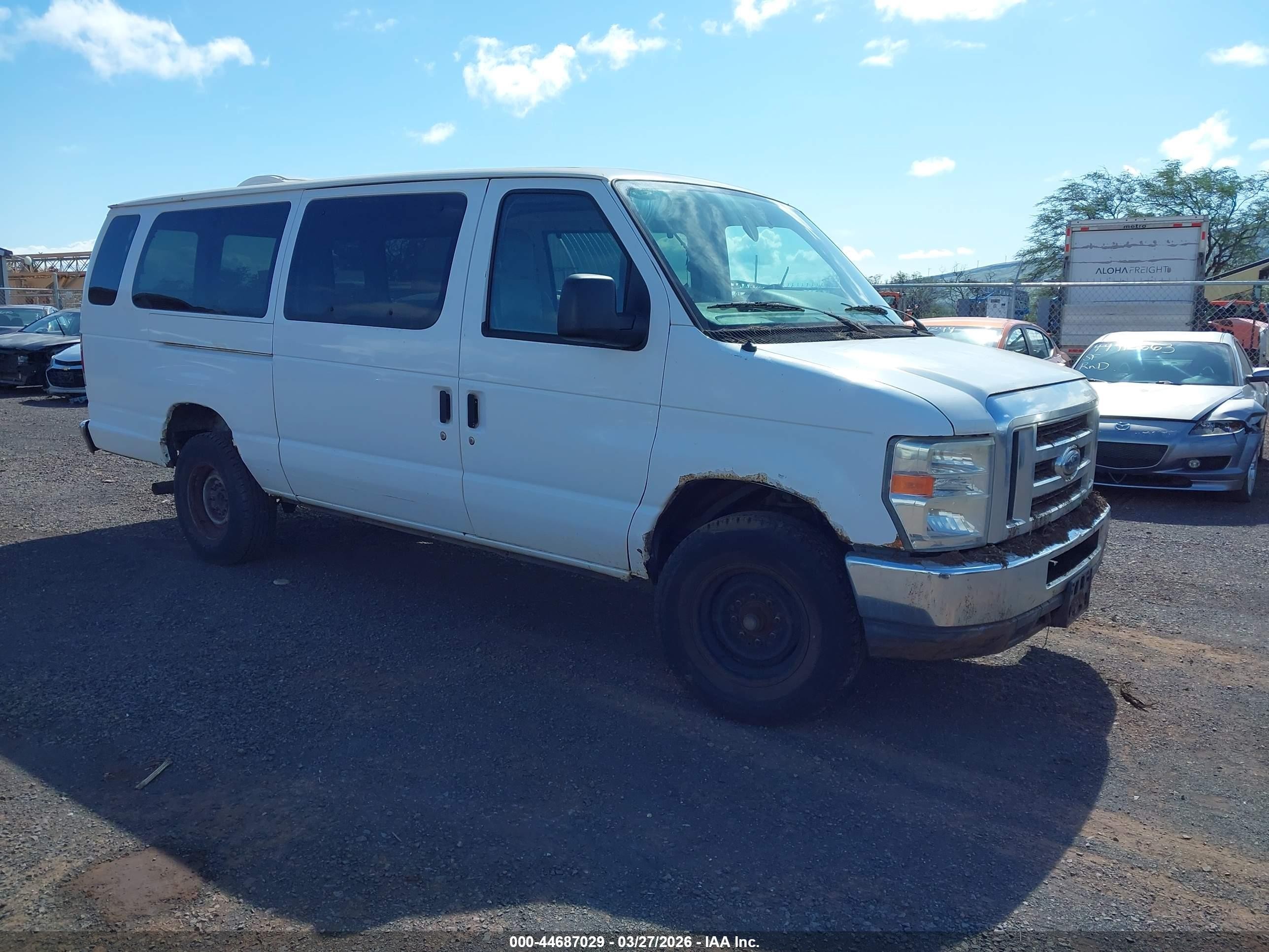 2012 Ford Econoline Passenger XLT, VIN 1FBSS3BL6CDA94012 — Fresh water flood