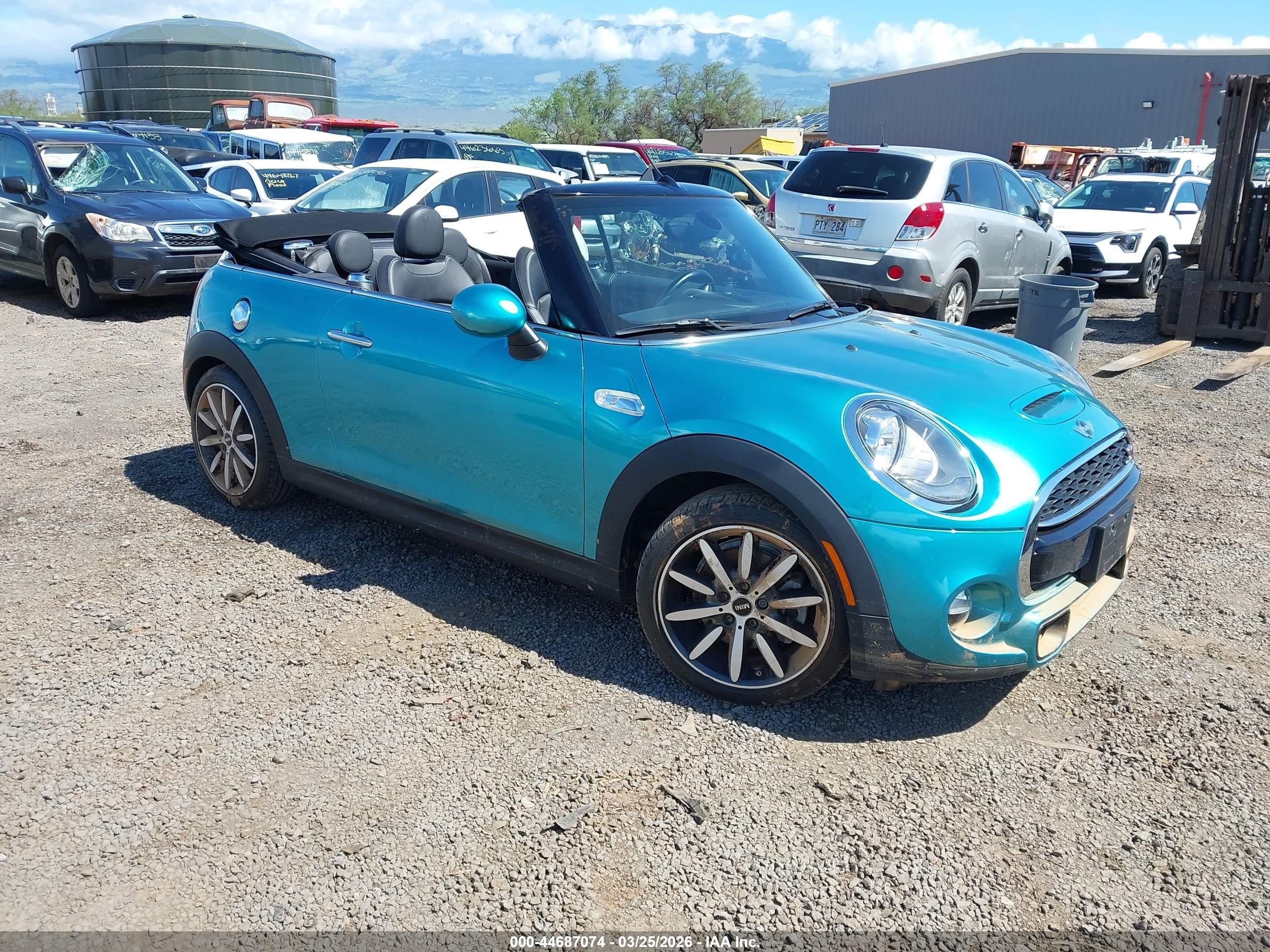 2016 MINI Convertible S, VIN WMWWG9C59G3C22563 — Fresh water flood