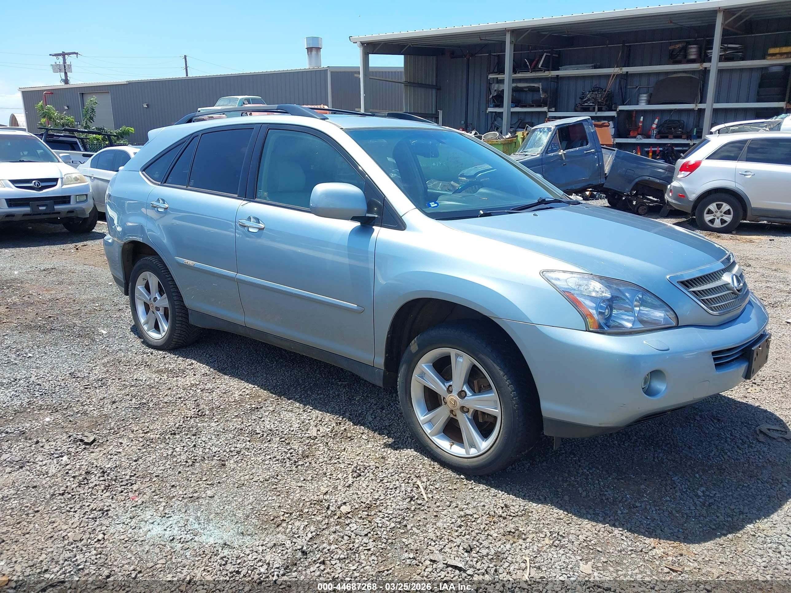 2008 Lexus RX 400h, VIN JTJGW31U082006152 — Fresh water flood