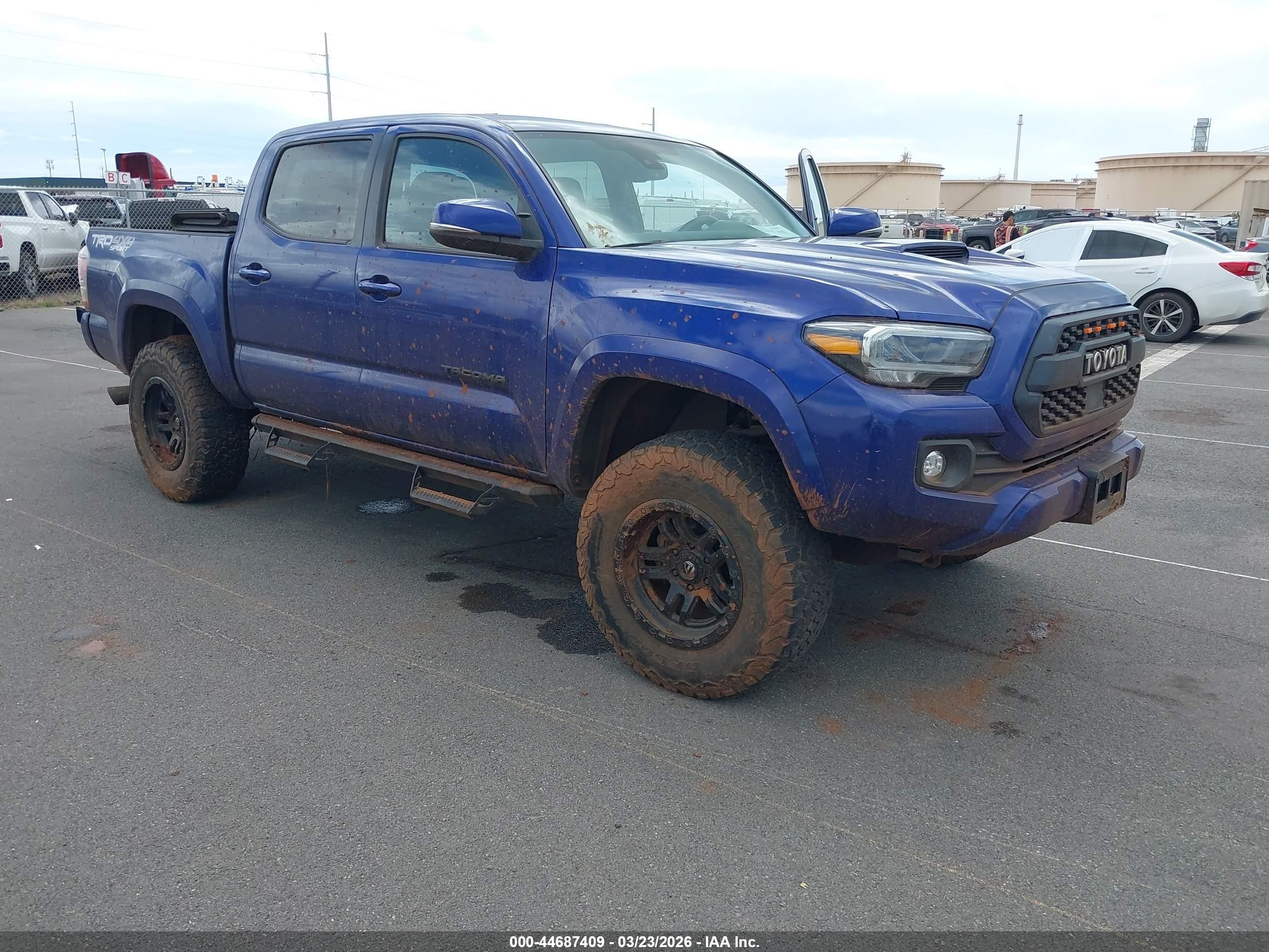 2023 Toyota Tacoma TRD Off Road, VIN 3TYCZ5AN5PT140678 — Water / flood