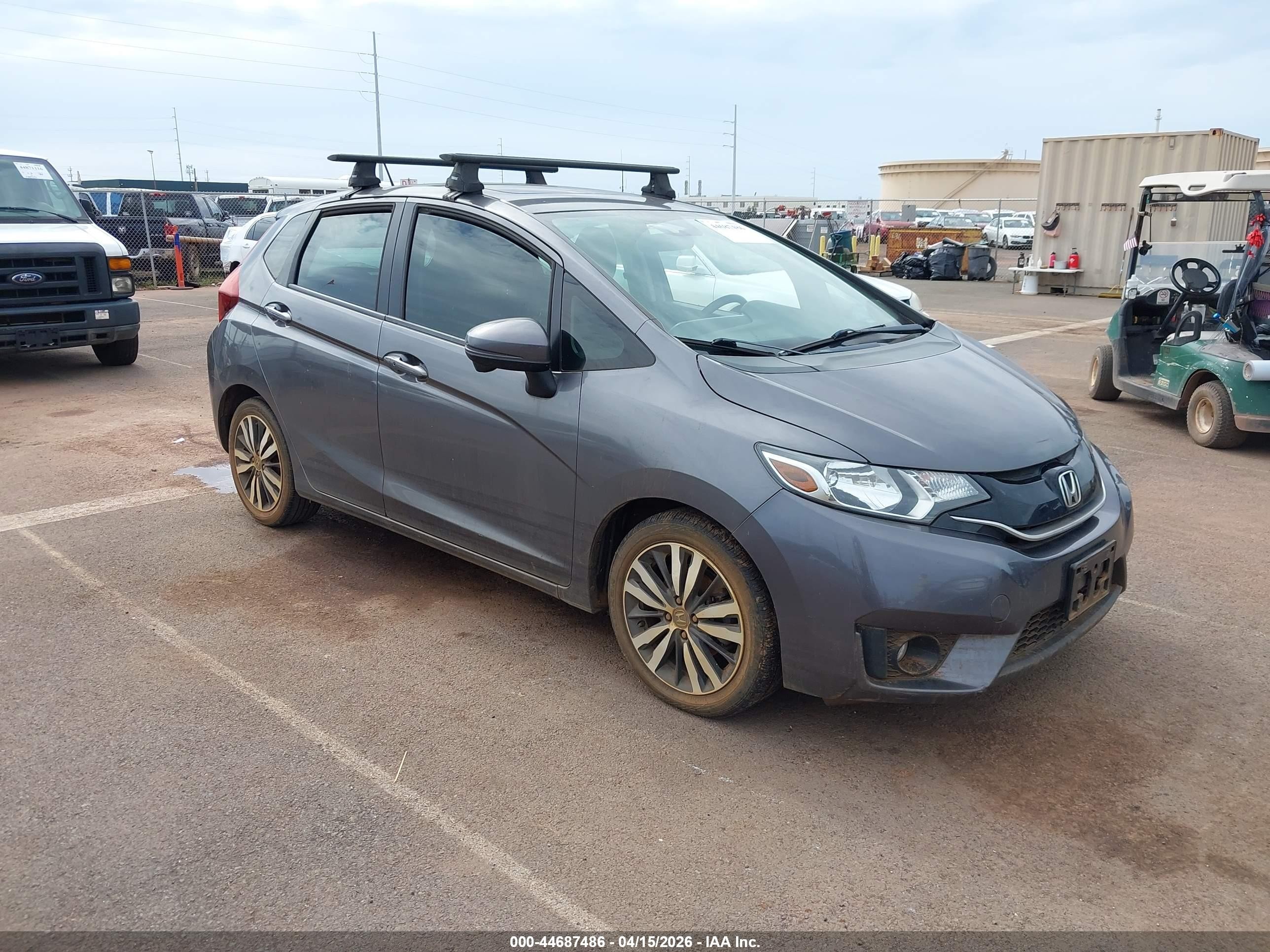 2017 Honda Fit EX, VIN 3HGGK5H75HM708455 — Вода / потоп