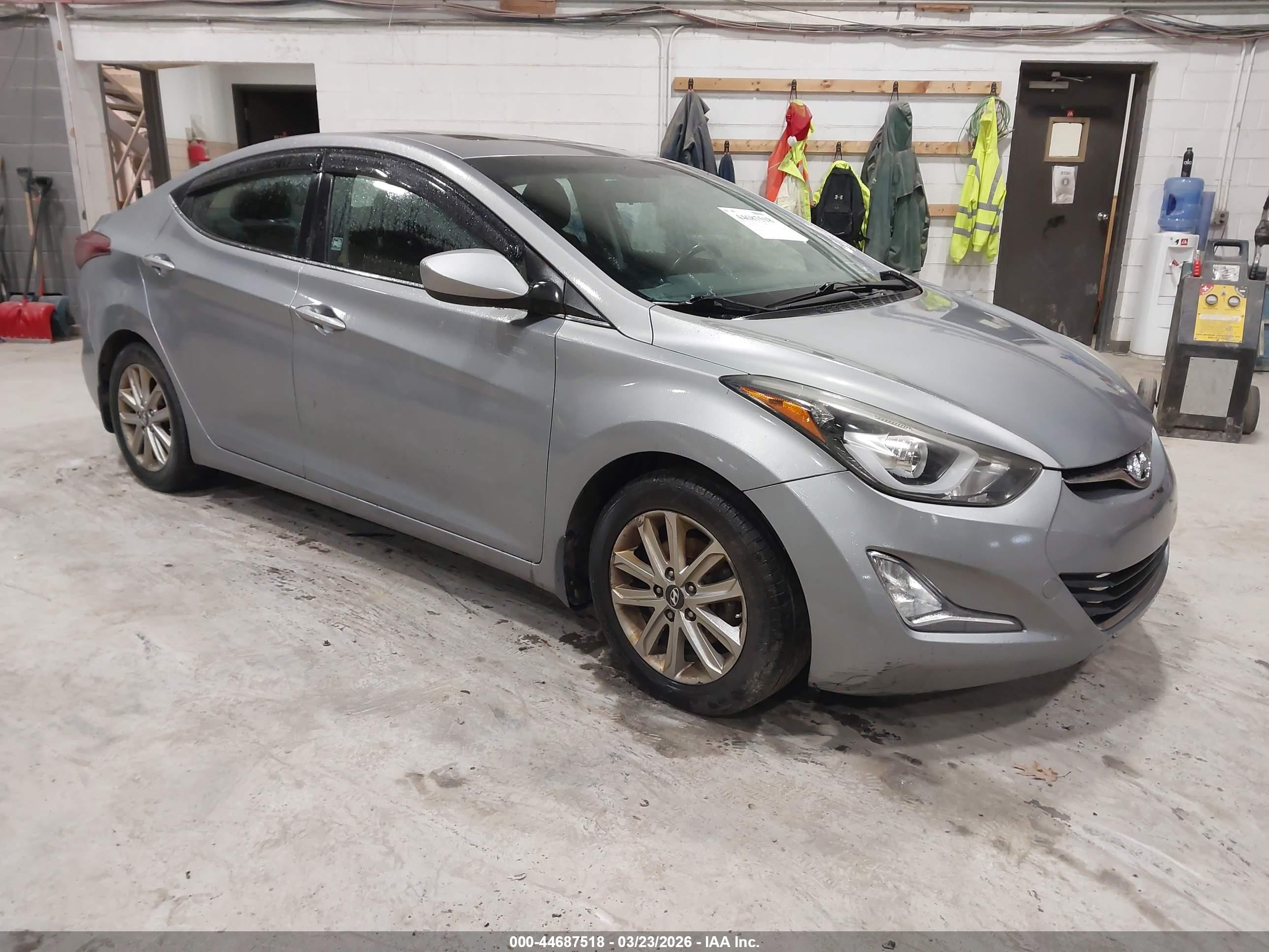 2015 Hyundai Elantra Limited, VIN KMHDH4AEXFU355010 — Mechanical