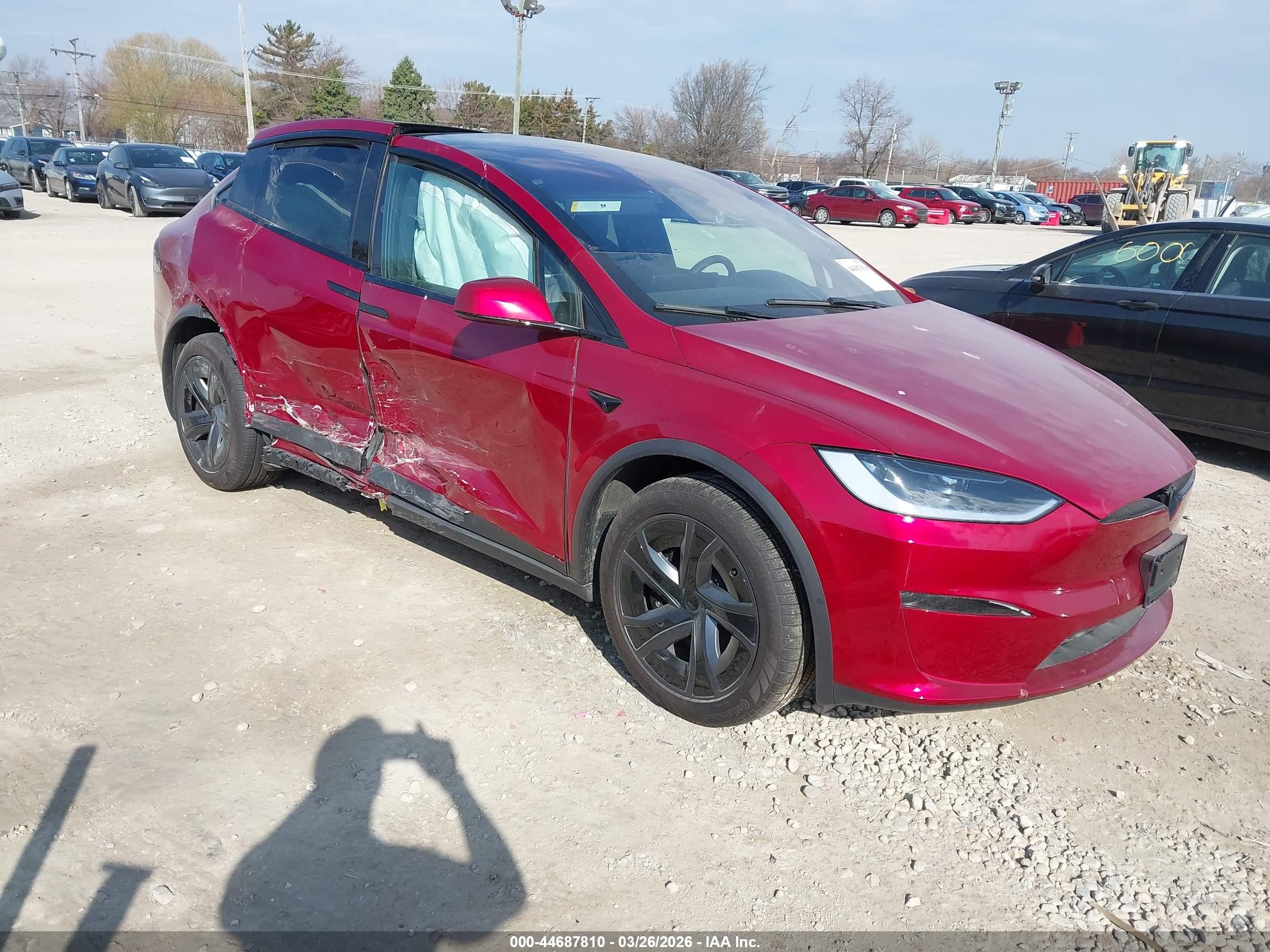 2026 Tesla Model X, VIN 7SAXCBE53TF473535 — Side