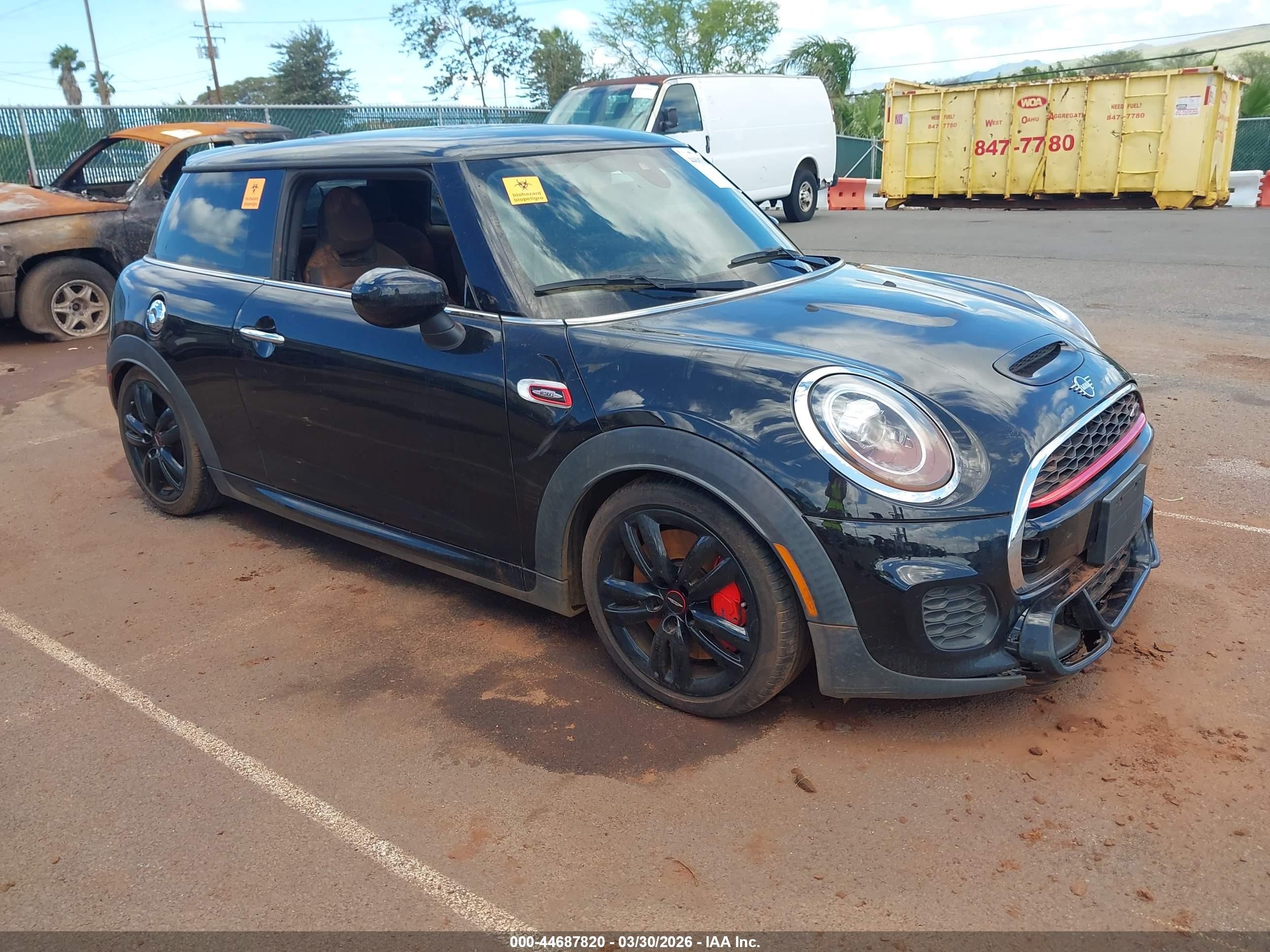 2021 MINI Hardtop John Cooper Works, VIN WMWXR9C00M2N04740 — Water / flood