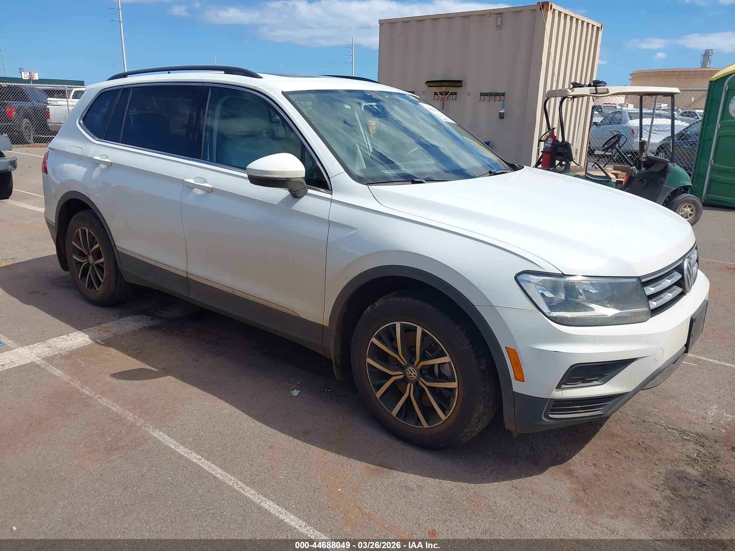 2021 Volkswagen Tiguan SE, VIN 3VV3B7AX5MM046049 — Water / flood