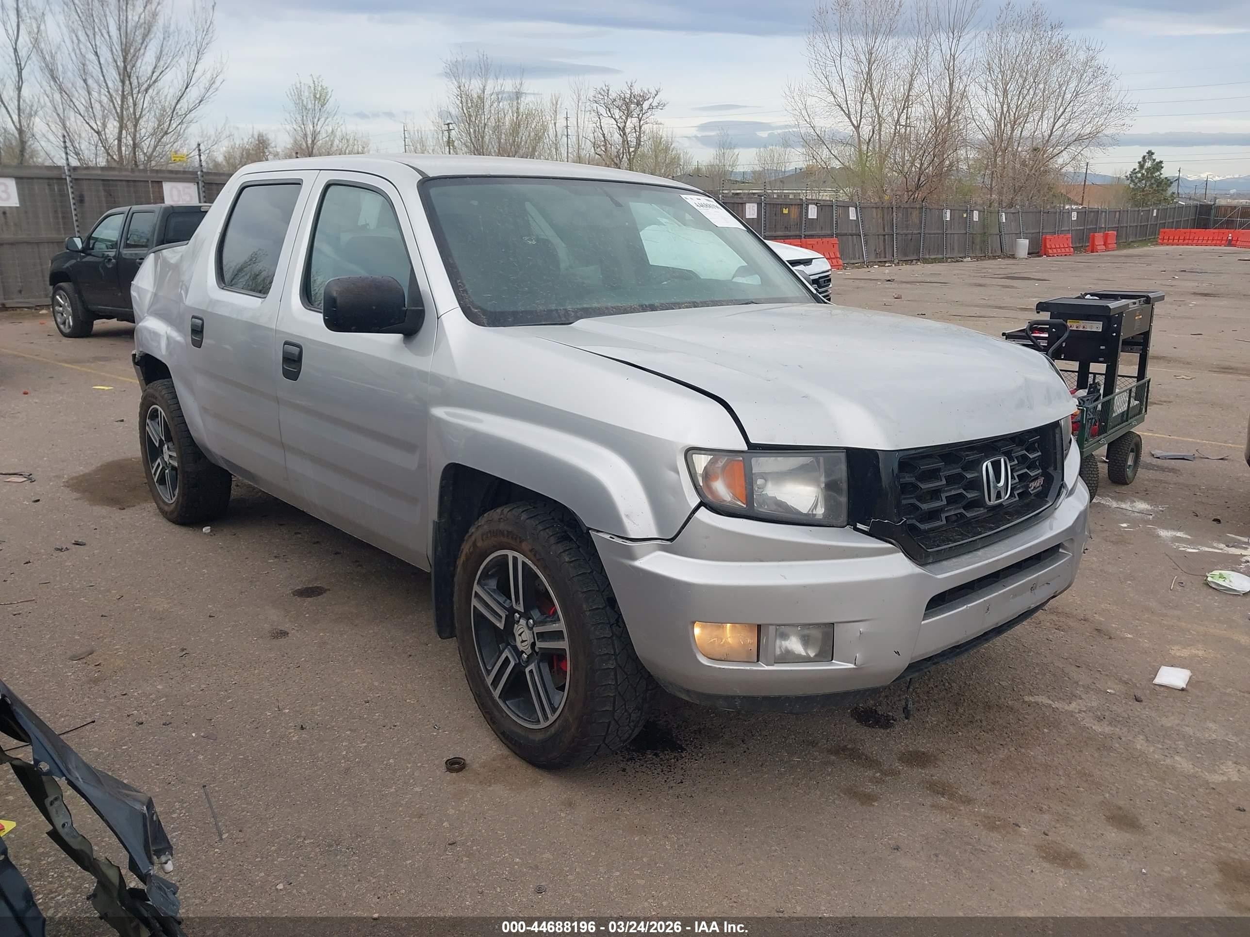 2014 Honda Ridgeline Sport, VIN 5FPYK1F74EB011994 — All over