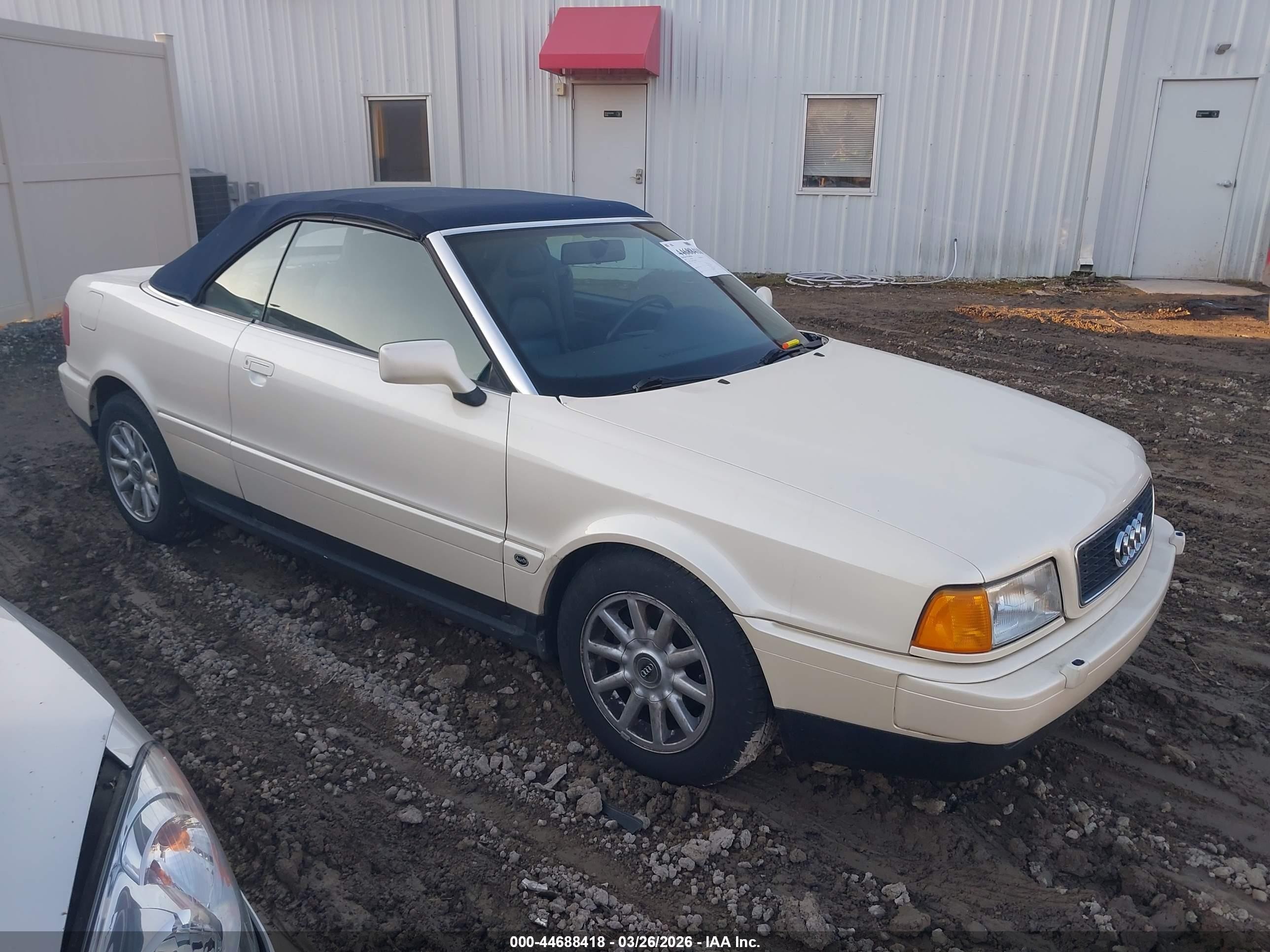 1996 Audi Cabriolet, VIN WAUAA88G7TA006651 — Mechanical