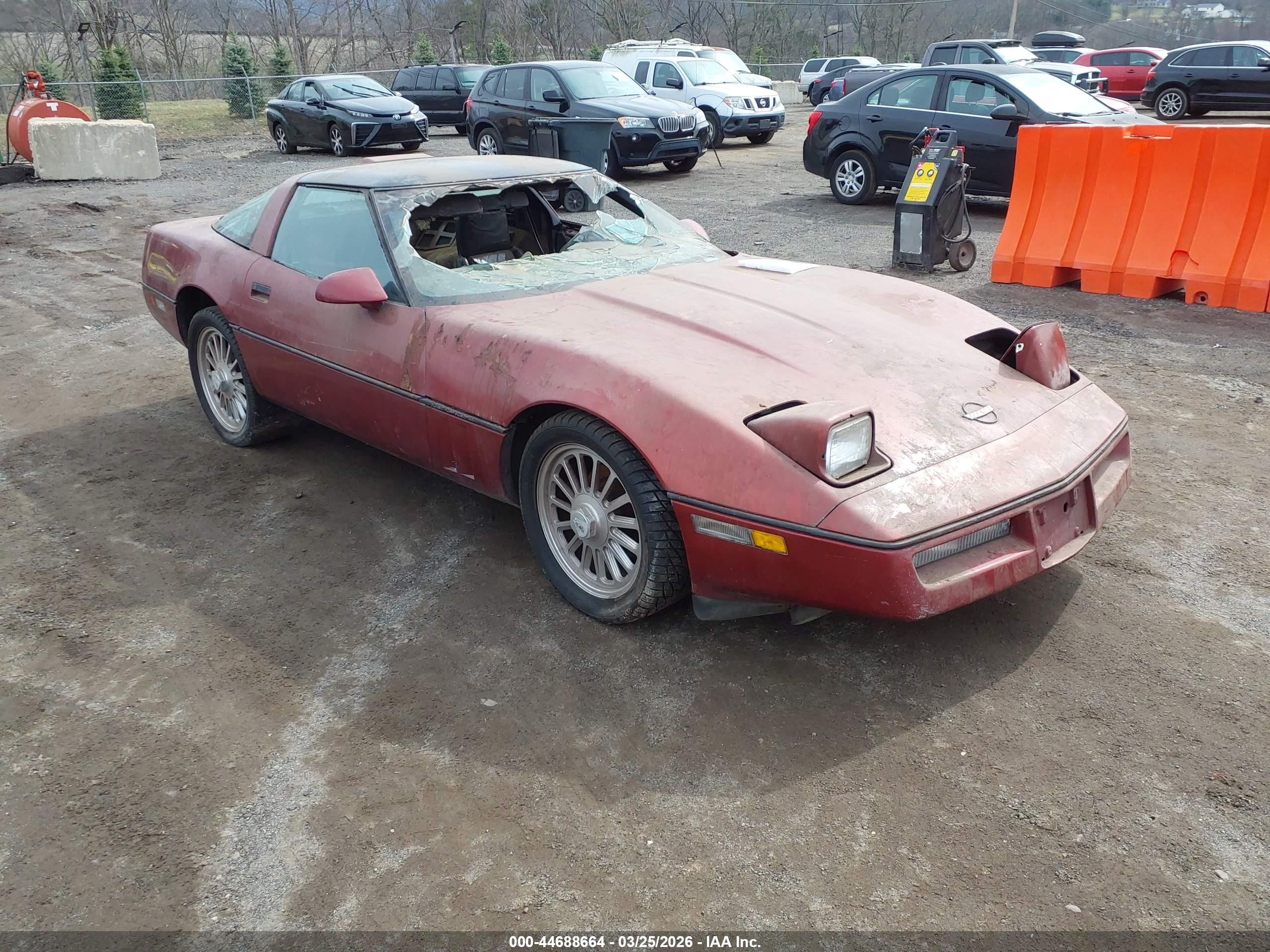 1987 Chevrolet Corvette, VIN 1G1YY2188H5127484 — All over