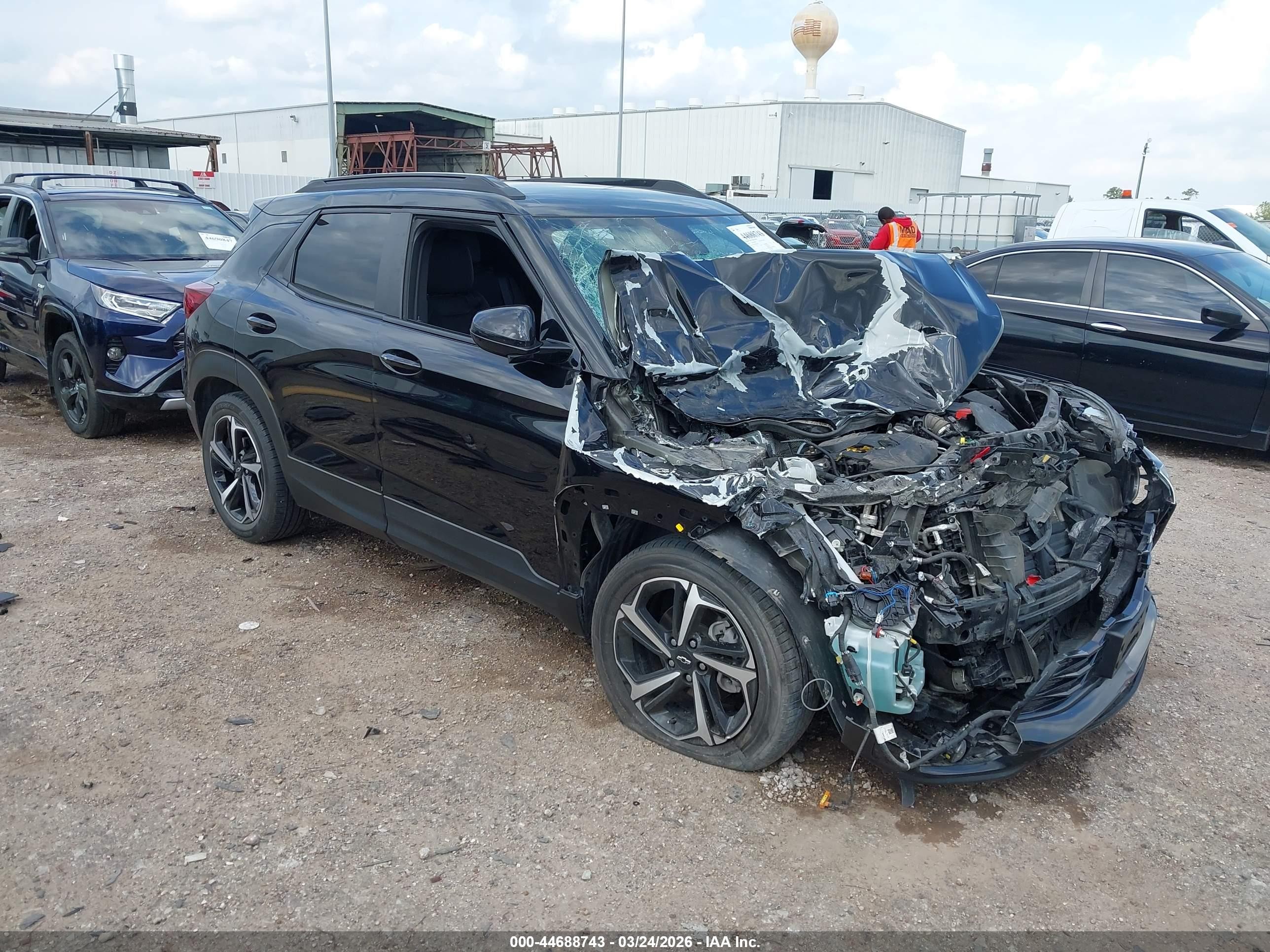 2023 Chevrolet TrailBlazer RS, VIN KL79MTSL6PB186188 — Front end