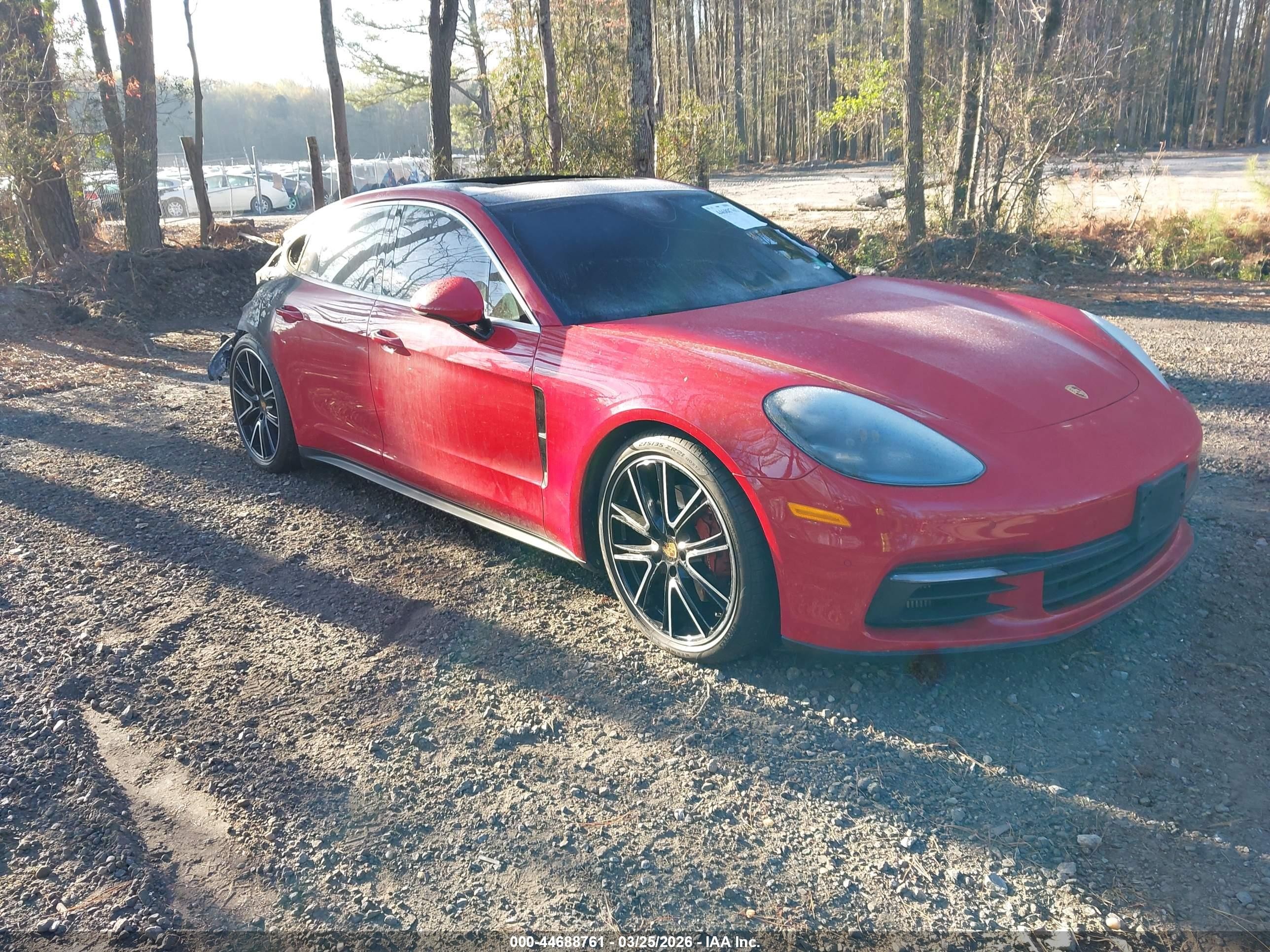 2018 Porsche Panamera 4S, VIN WP0AB2A73JL133258 — Burn