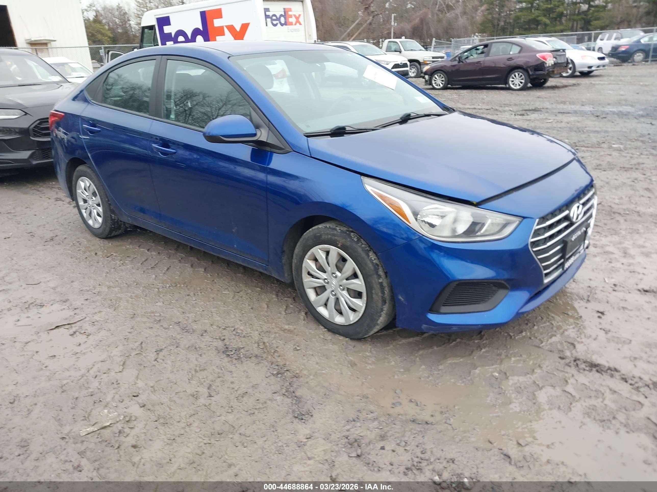 2021 Hyundai Accent SE, VIN 3KPC24A67ME148838 — Theft recovery