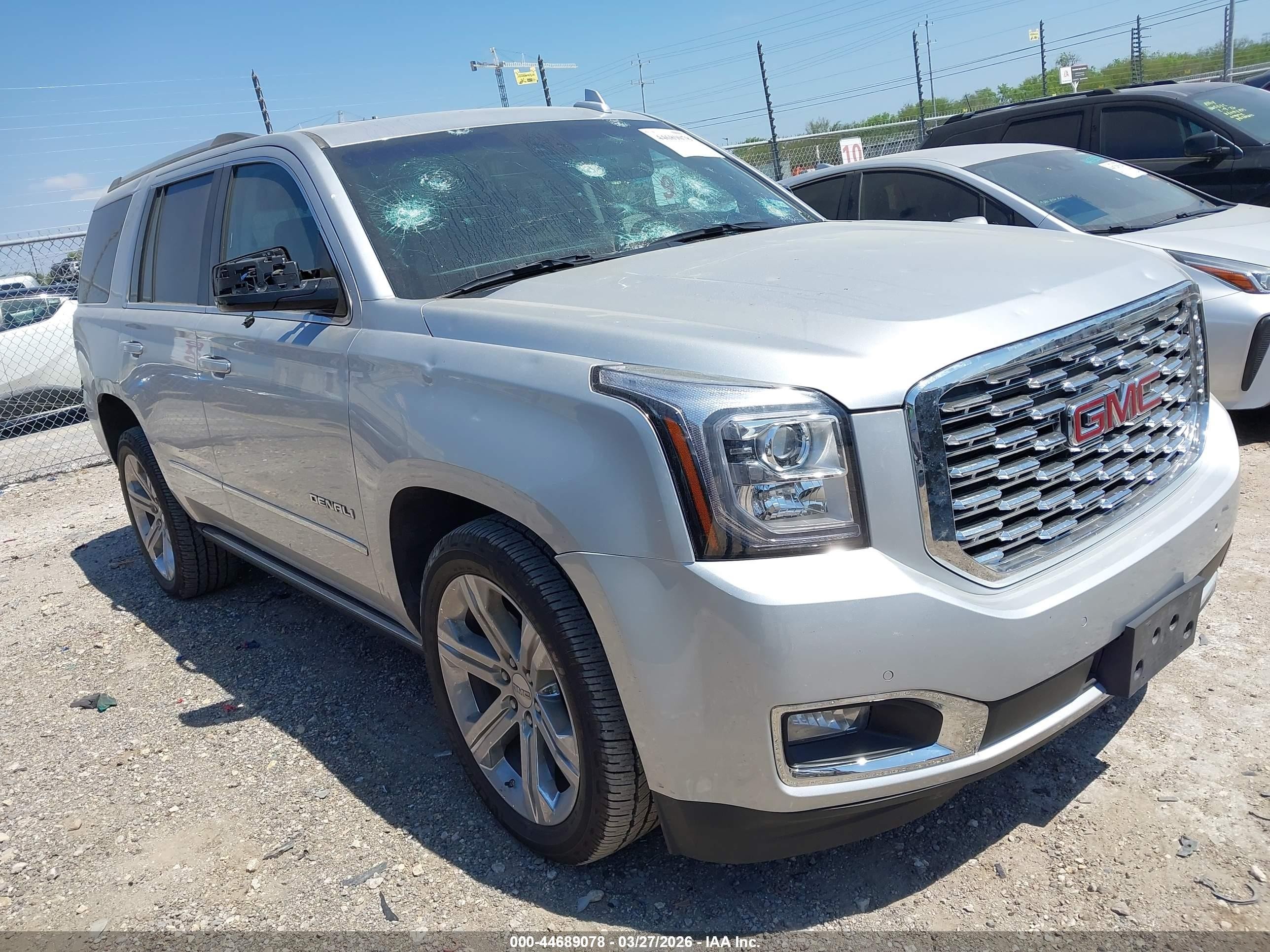 2018 GMC Yukon Denali, VIN 1GKS2CKJ2JR298417 — Hail