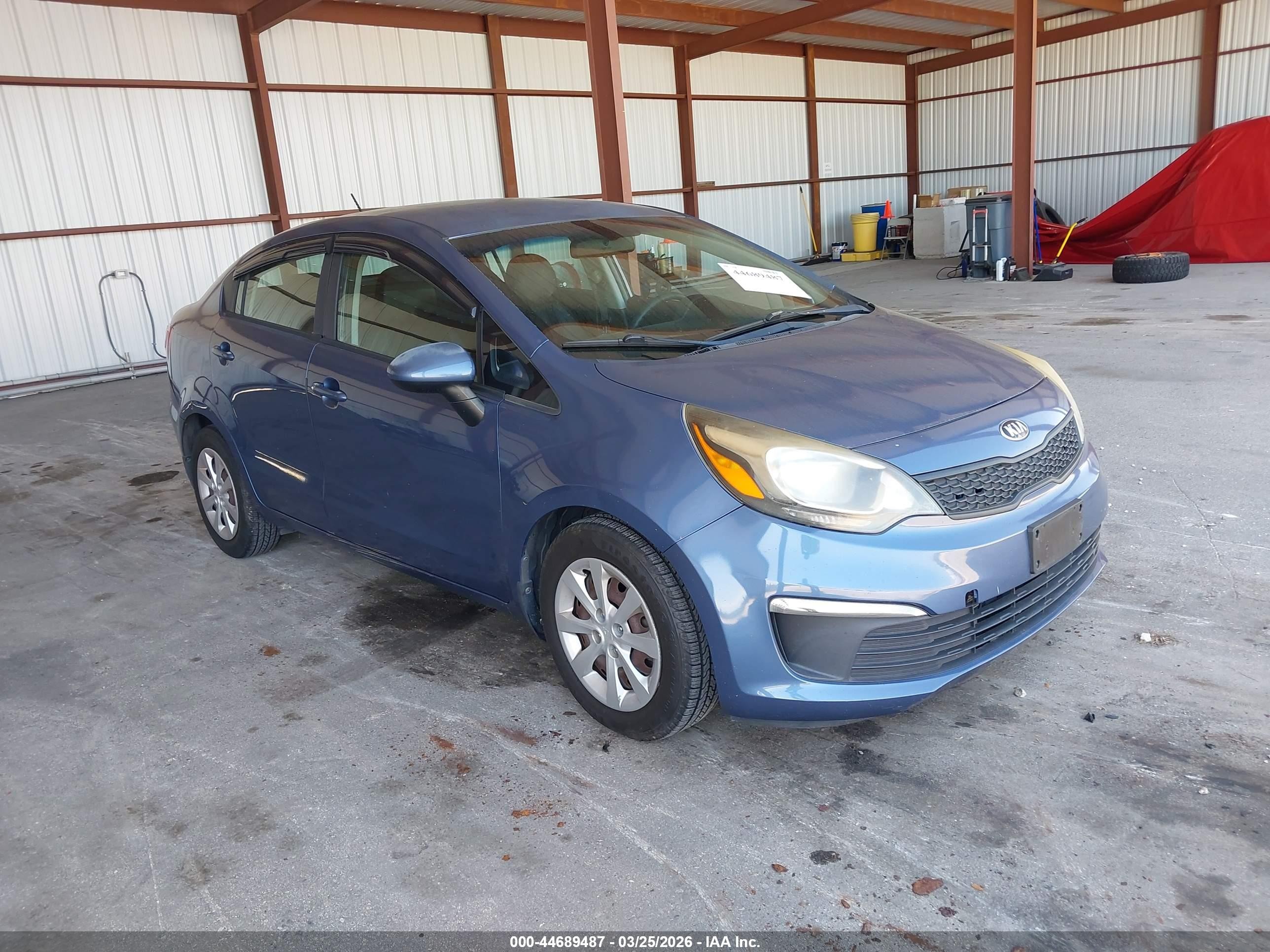 2016 Kia Rio LX, VIN KNADM4A30G6650943 — Normal wear