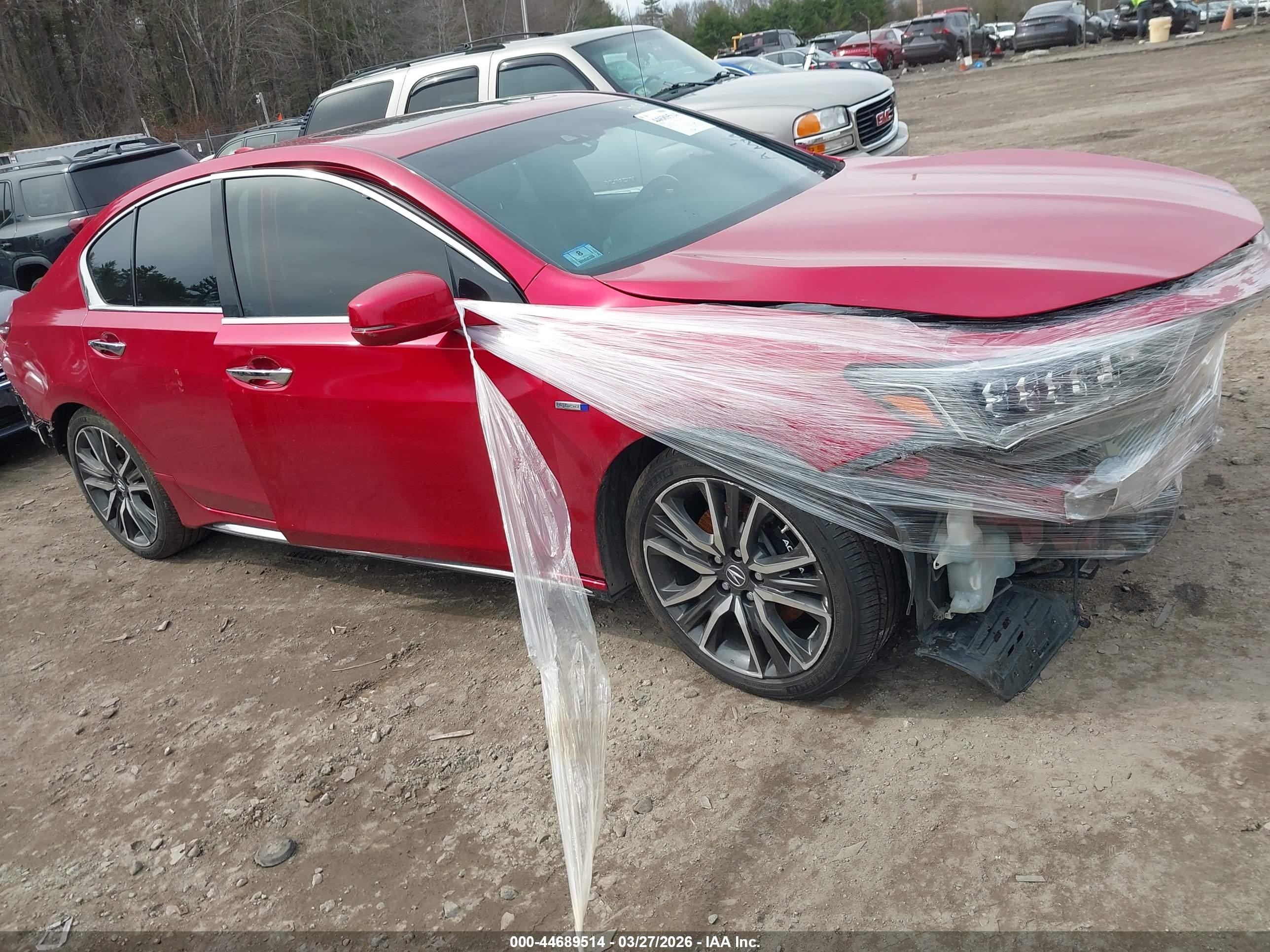 2018 Acura RLX Hybrid Sport, VIN JH4KC2F93JC000137 — Not stated