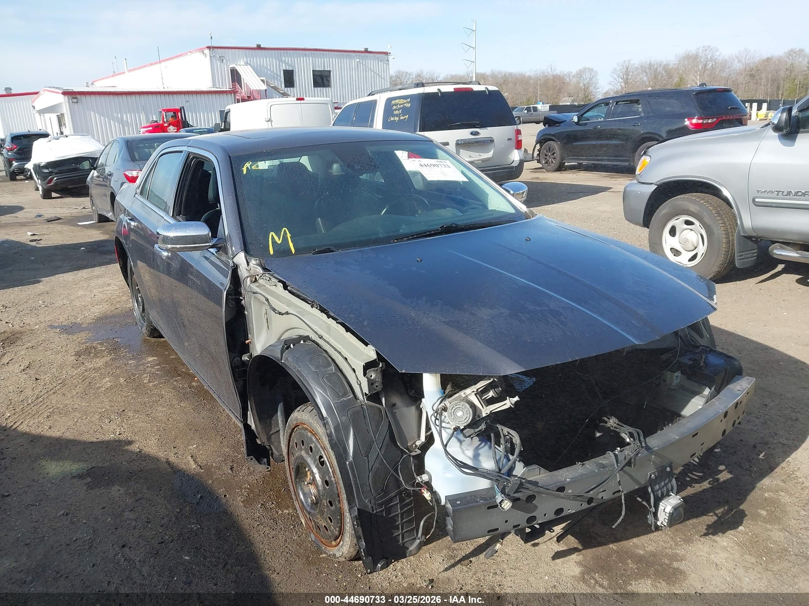 2017 Chrysler 300 C, VIN 2C3CCAEG8HH579718 — Theft recovery