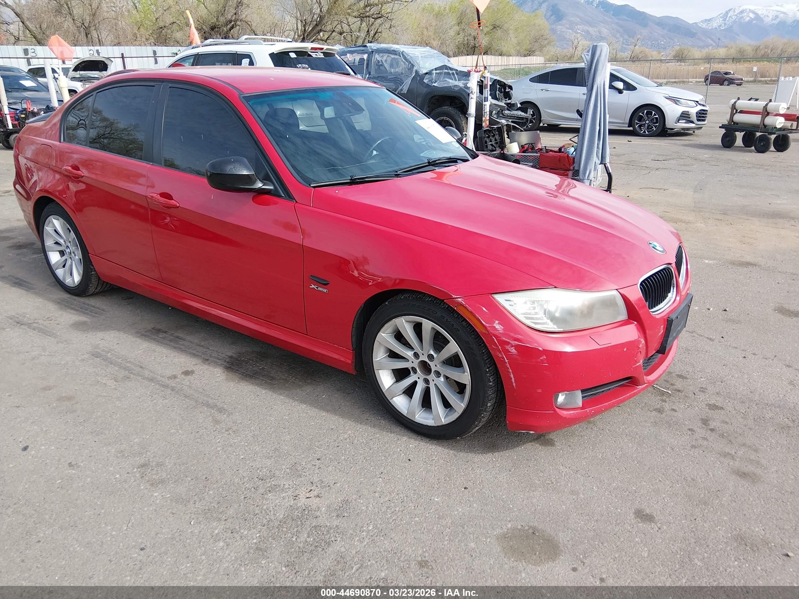 2011 BMW 3 Series 328i xDrive, VIN WBAPK7C50BA971583 — Front end